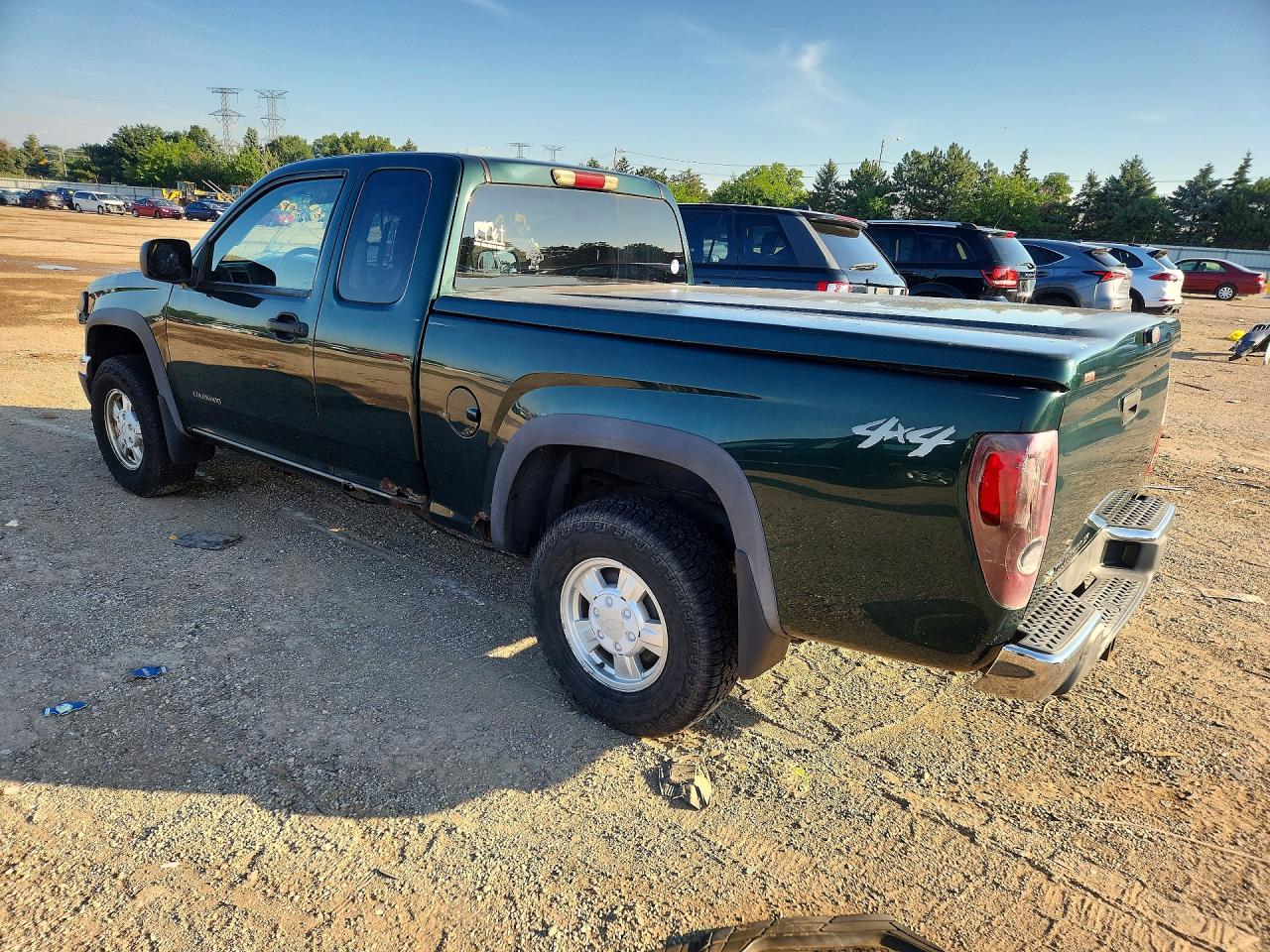 2004 Chevrolet Colorado Green vin: 1GCDT196648146481