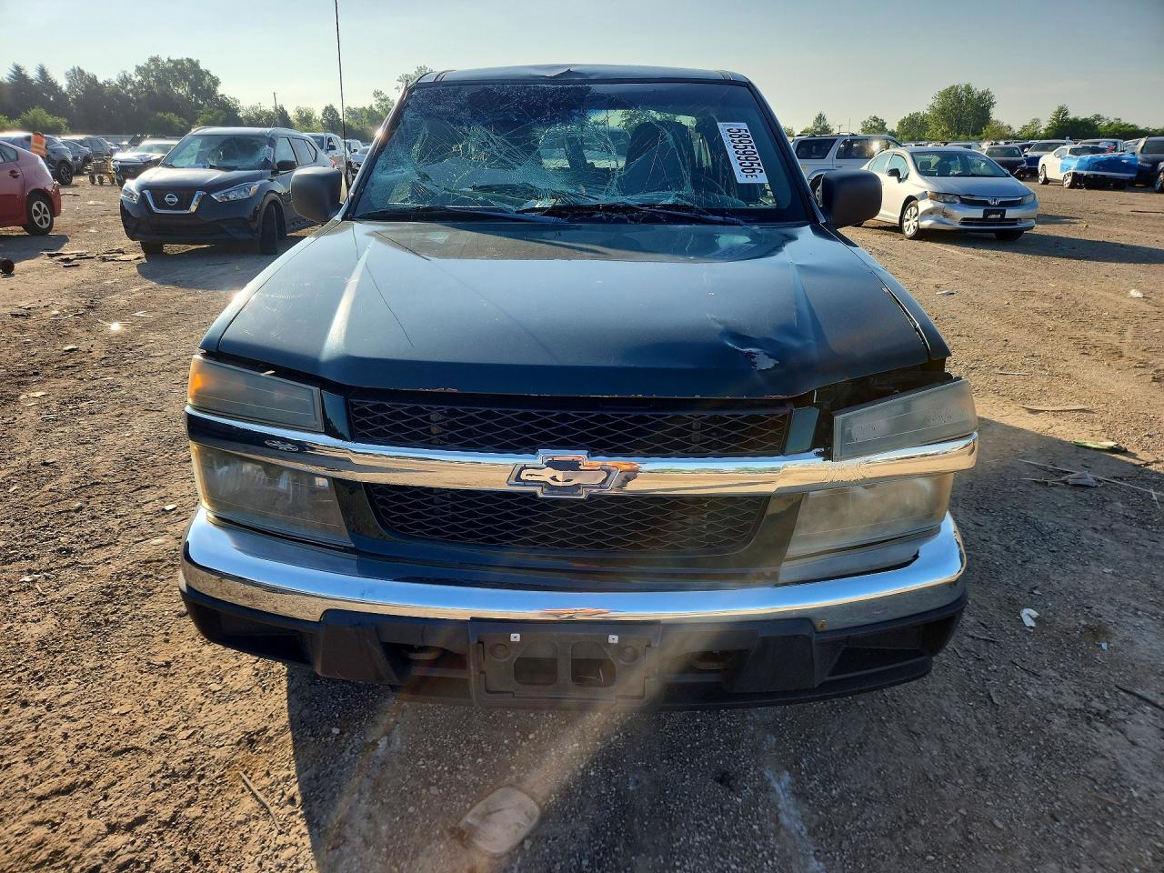 2004 Chevrolet Colorado Green vin: 1GCDT196648146481
