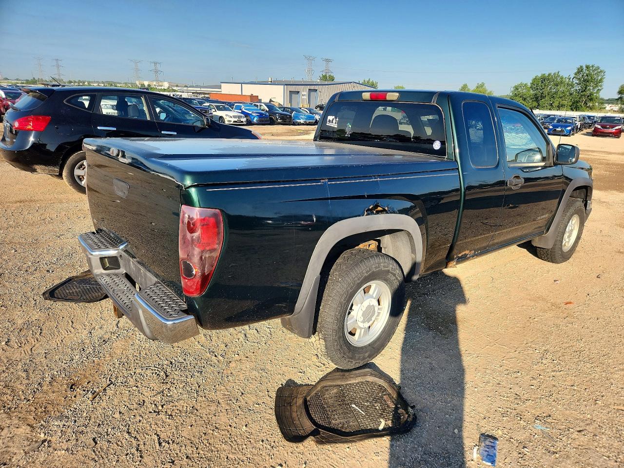 2004 Chevrolet Colorado Green vin: 1GCDT196648146481
