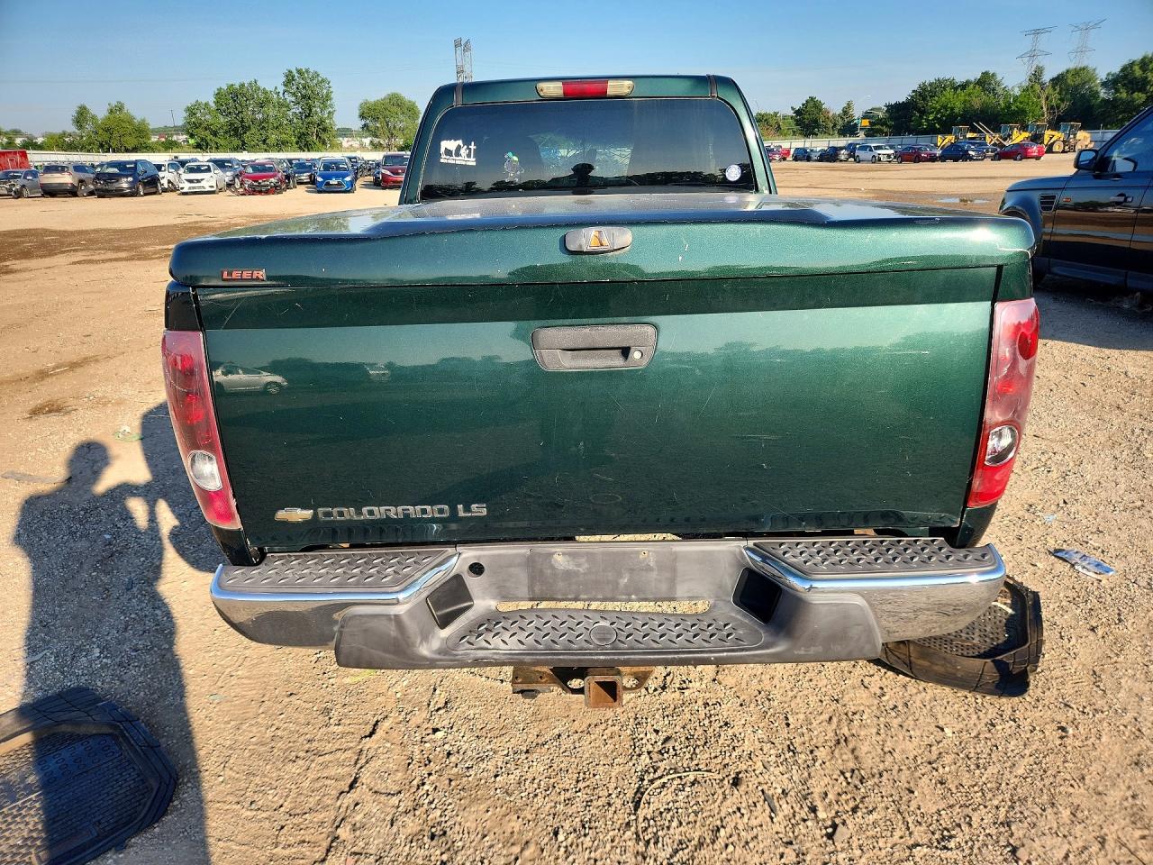2004 Chevrolet Colorado Green vin: 1GCDT196648146481
