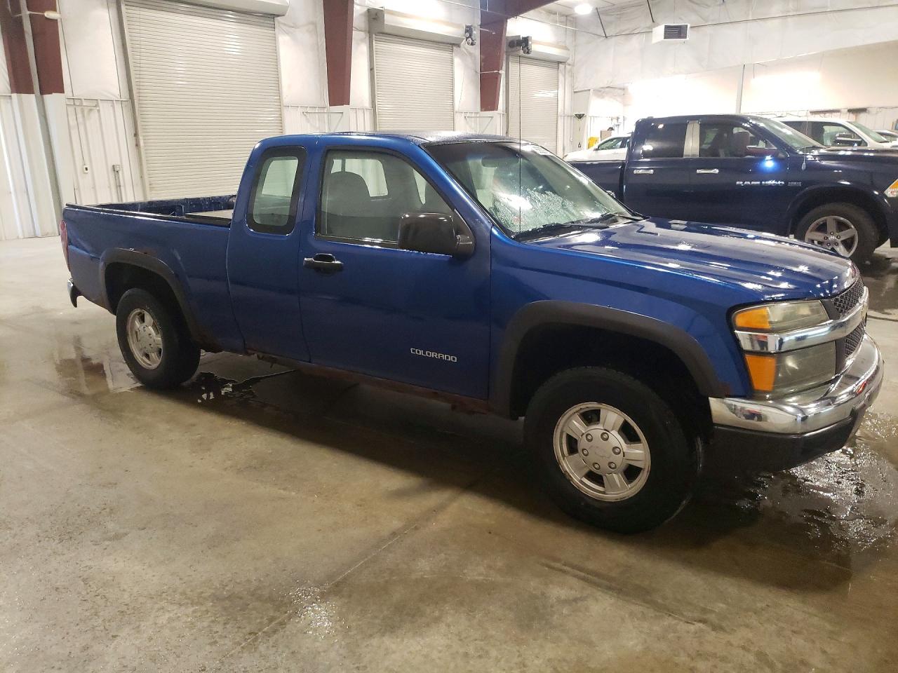 2005 Chevrolet Colorado Blue vin: 1GCDT196658226395