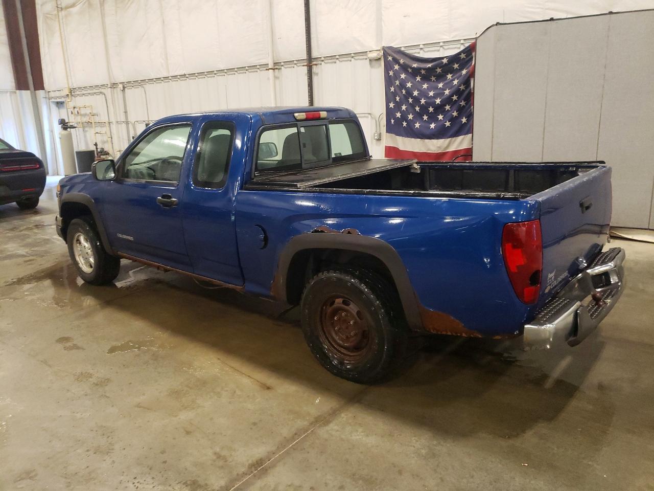 2005 Chevrolet Colorado Blue vin: 1GCDT196658226395