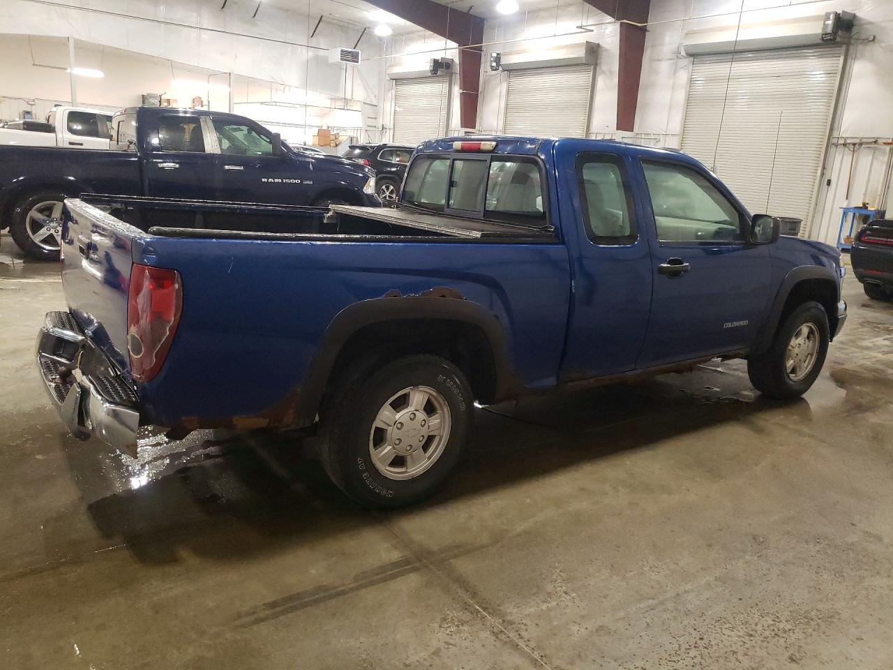 2005 Chevrolet Colorado Blue vin: 1GCDT196658226395