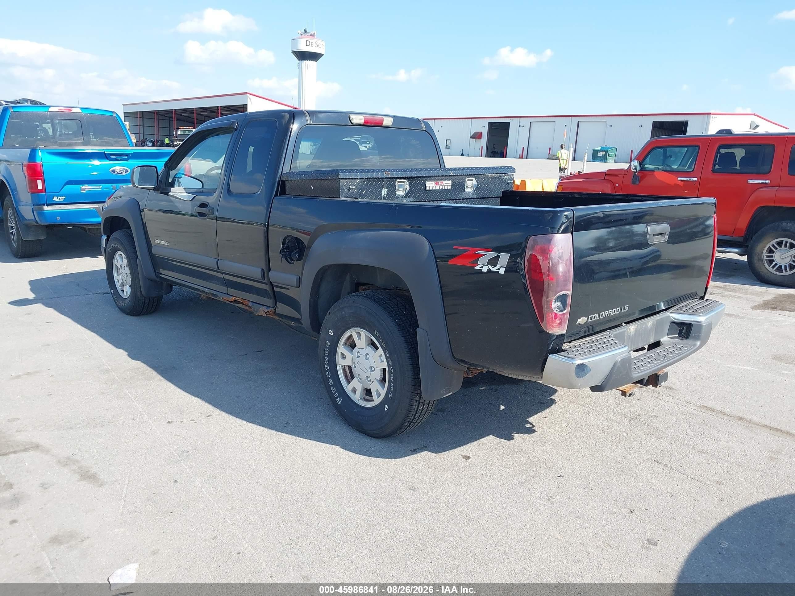 2004 Chevrolet Colorado Ls Black vin: 1GCDT196748191171