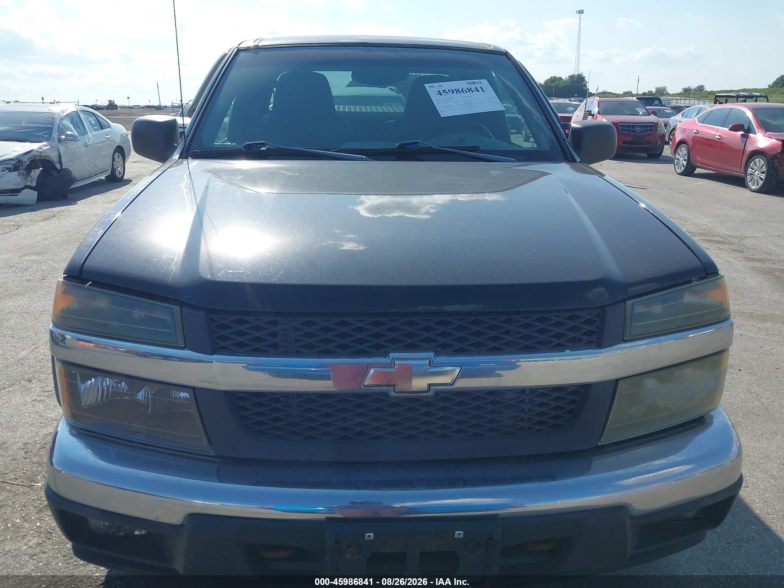 2004 Chevrolet Colorado Ls Black vin: 1GCDT196748191171