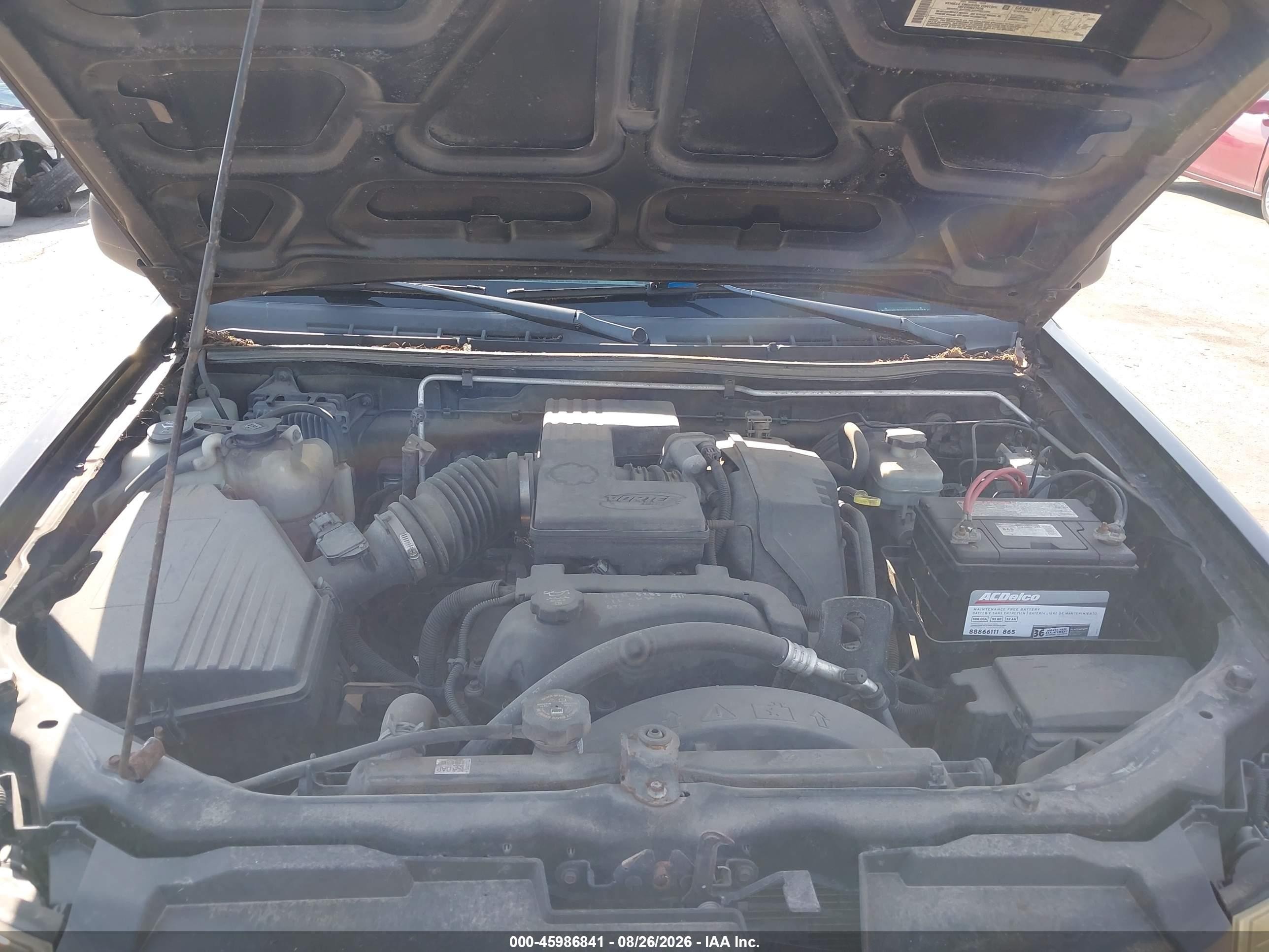 2004 Chevrolet Colorado Ls Black vin: 1GCDT196748191171