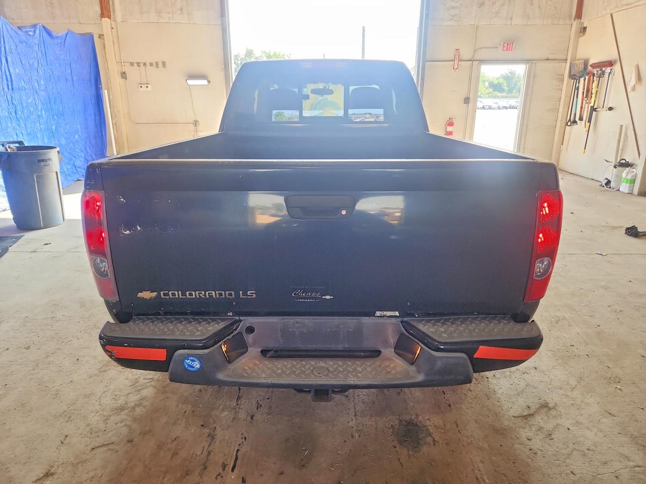 2005 Chevrolet Colorado Black vin: 1GCDT196758135779