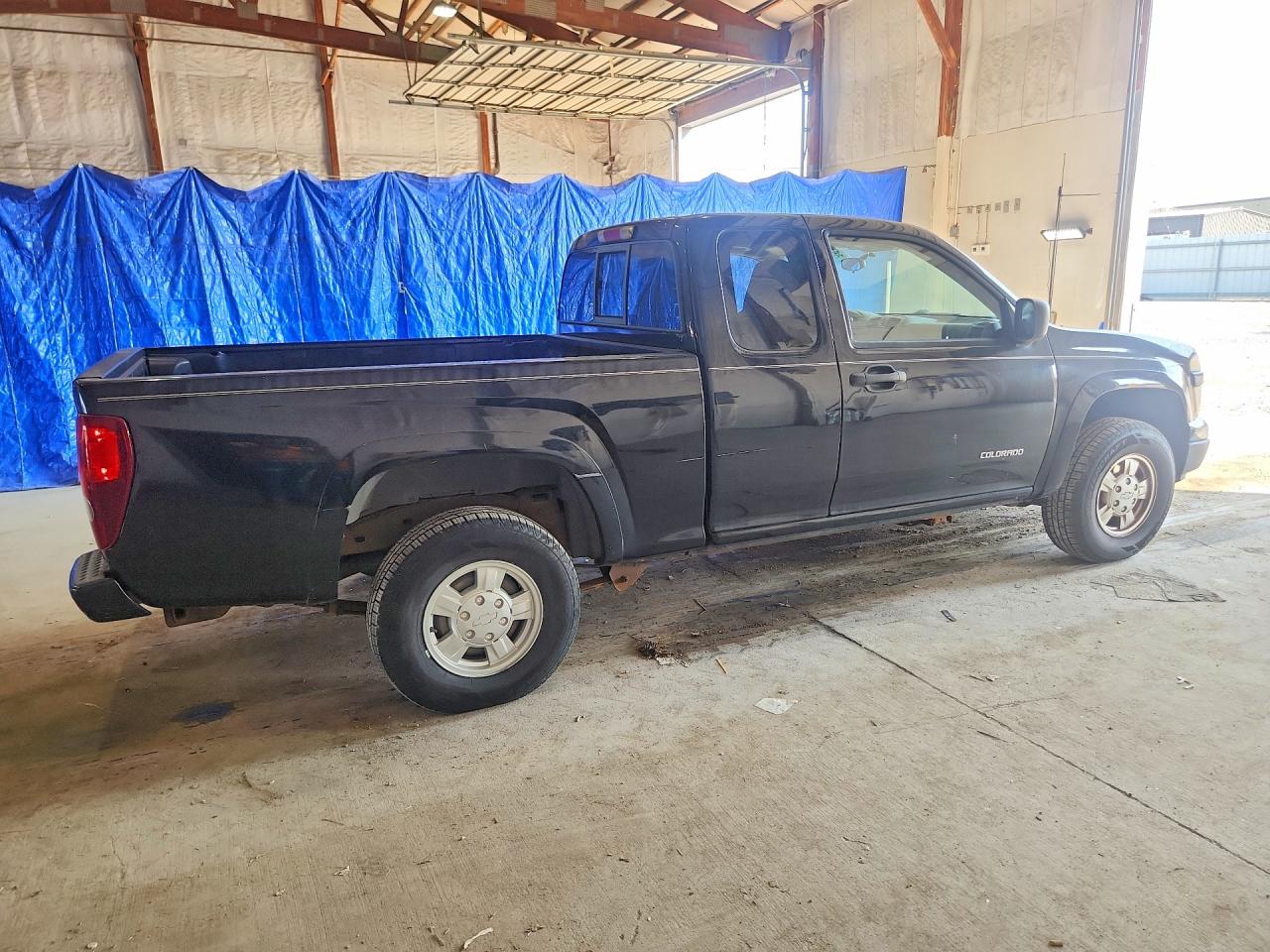 2005 Chevrolet Colorado Black vin: 1GCDT196758135779