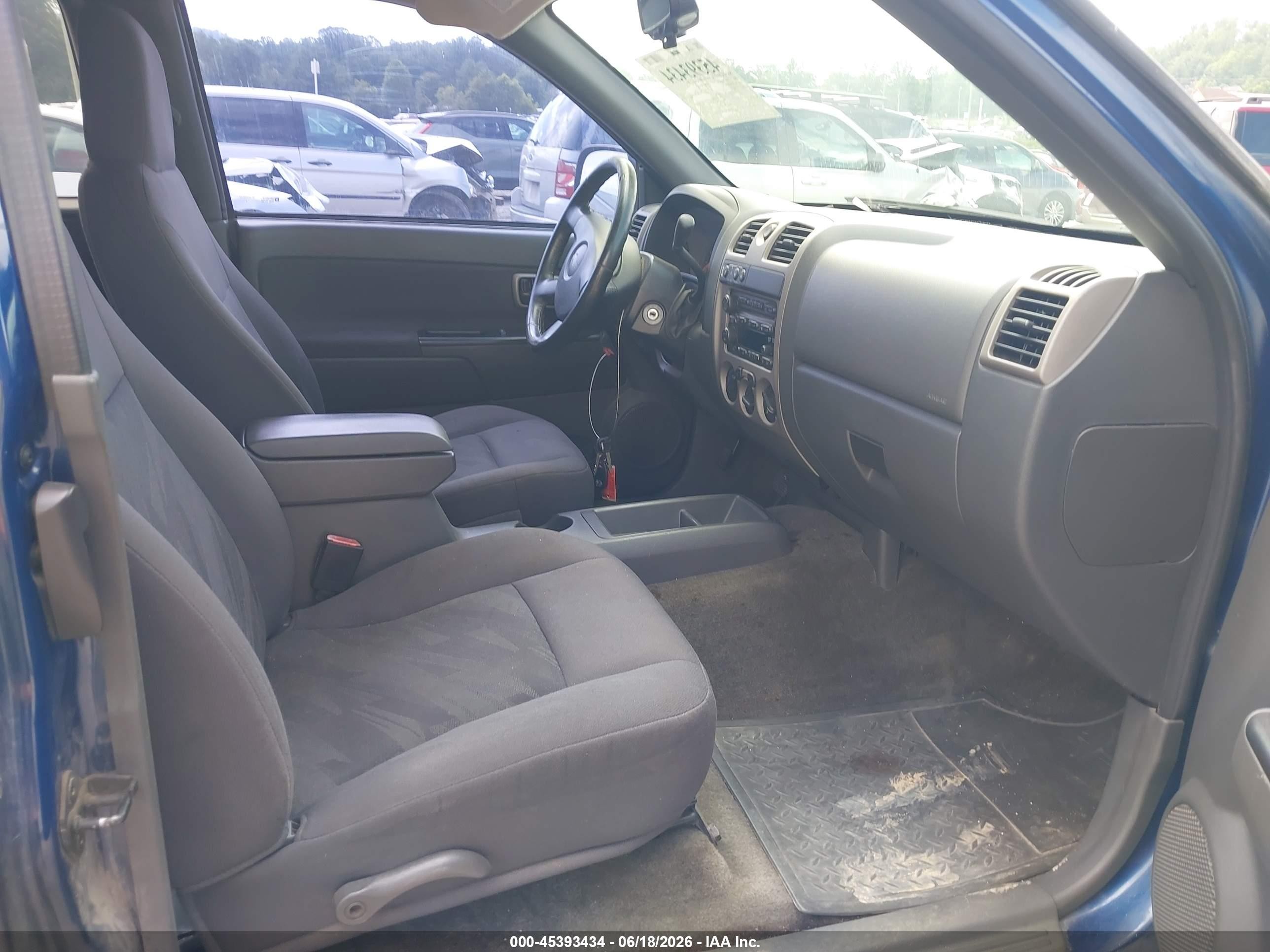 2005 Chevrolet Colorado Ls Blue vin: 1GCDT196758246333