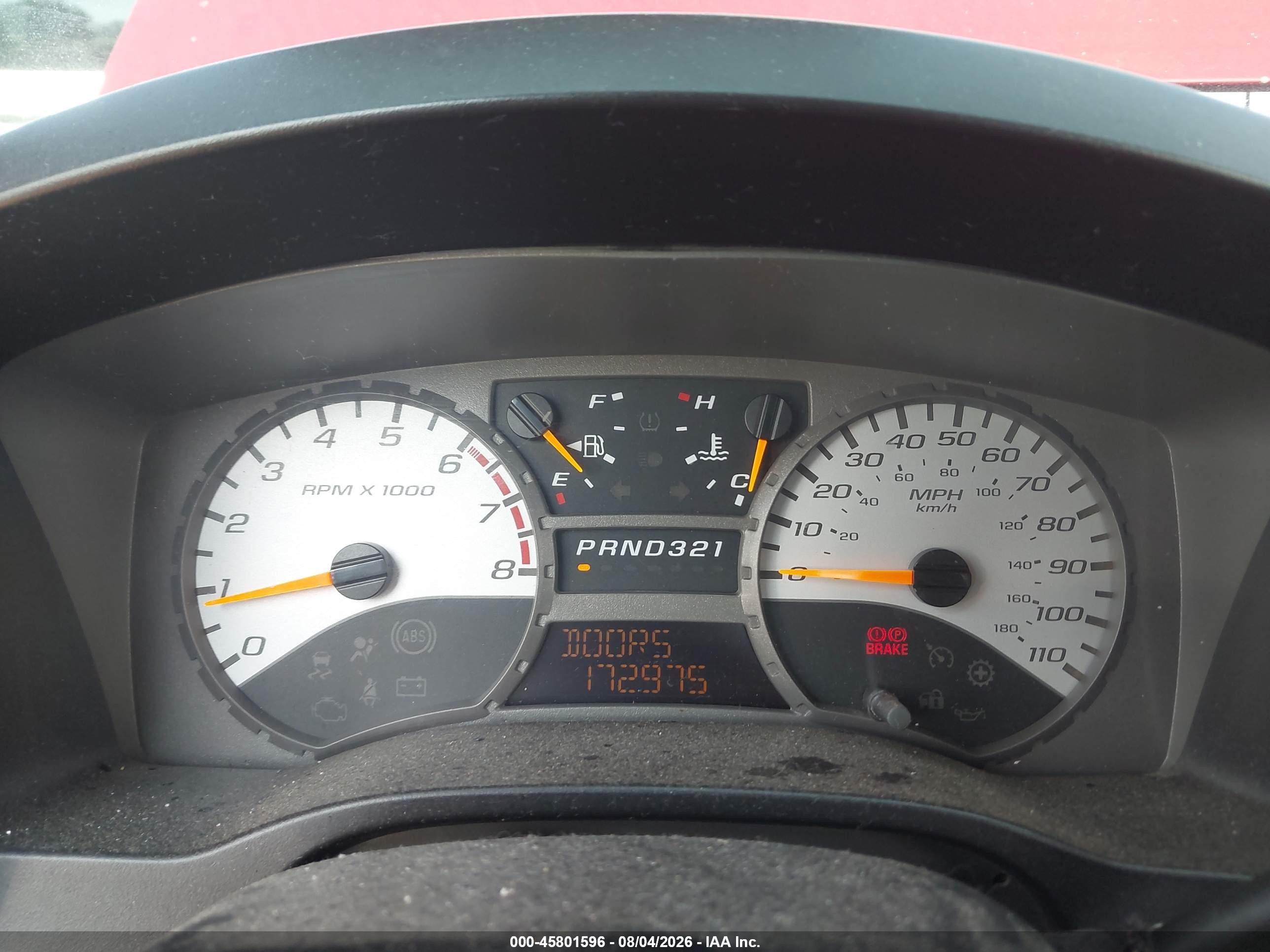 2005 Chevrolet Colorado Ls Red vin: 1GCDT196858122832