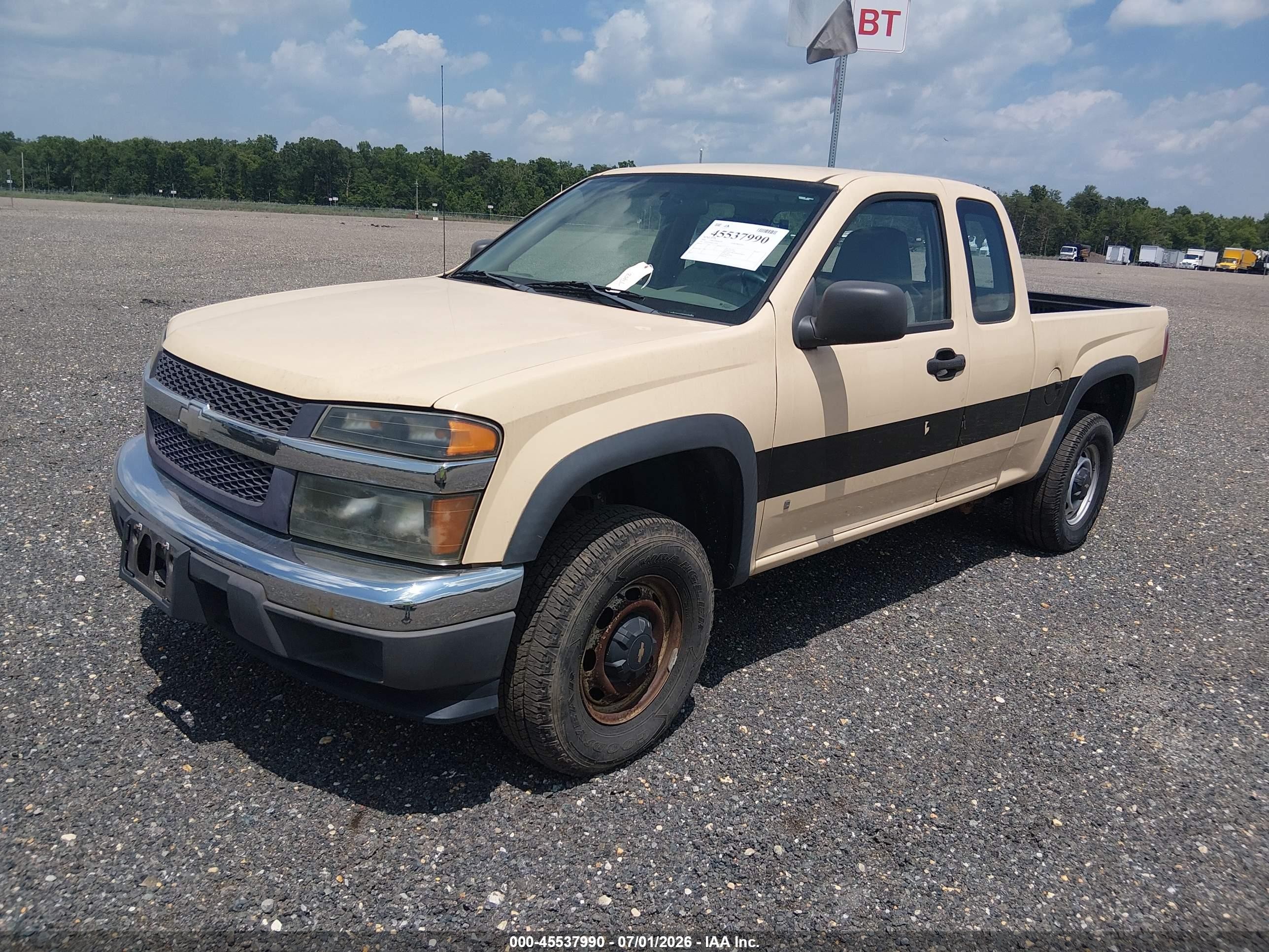 2006 Chevrolet Colorado Work Truck Tan vin: 1GCDT196868173460