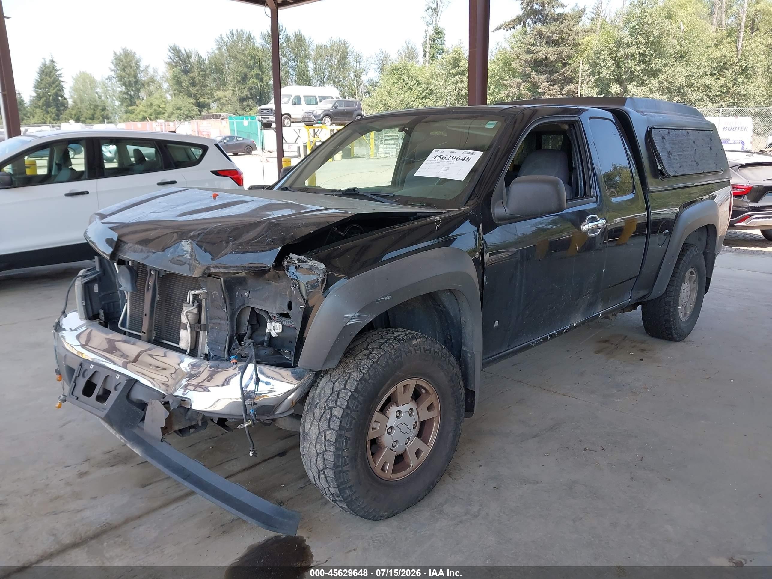 2006 Chevrolet Colorado Lt Black vin: 1GCDT196868310249