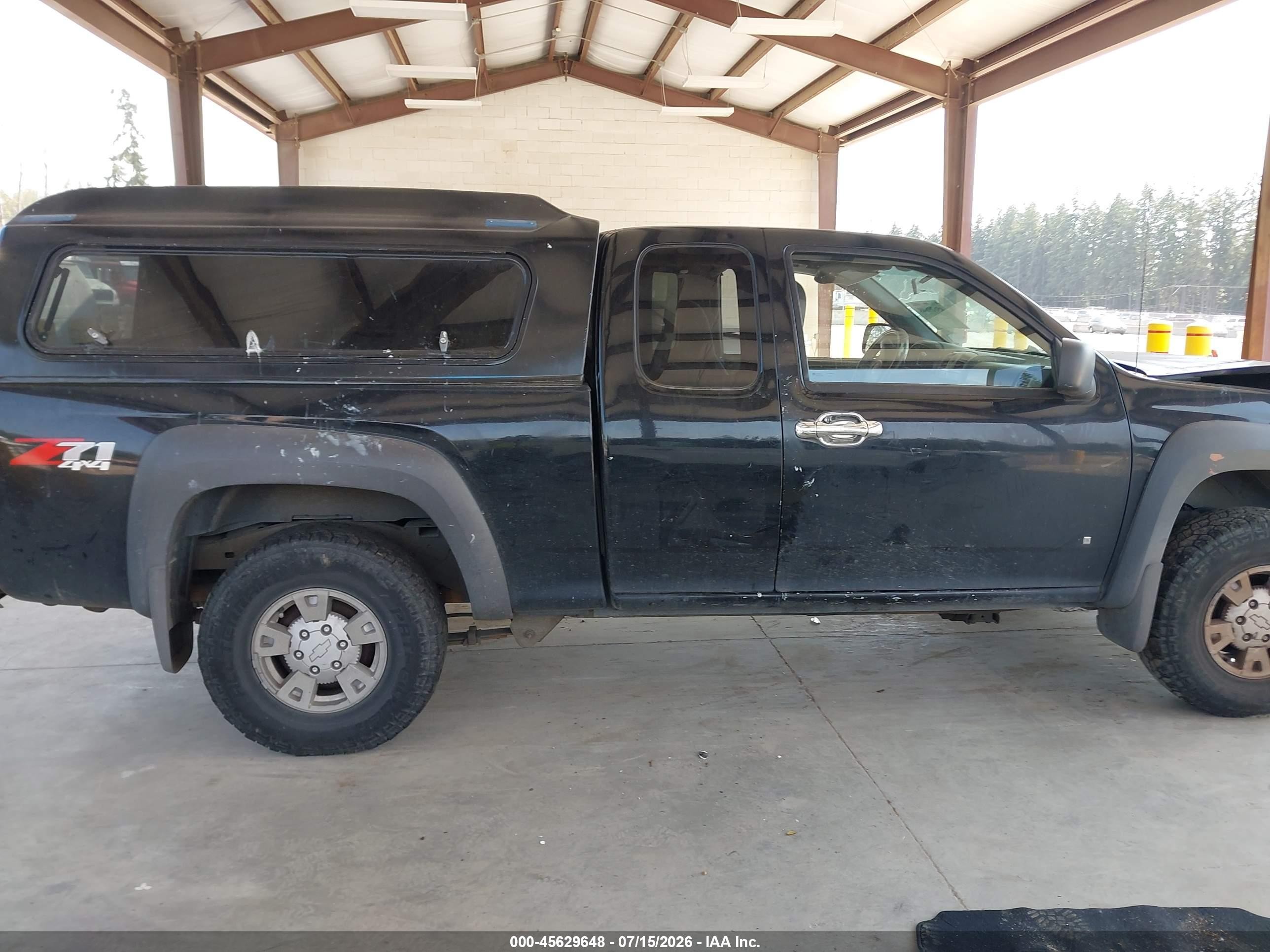 2006 Chevrolet Colorado Lt Black vin: 1GCDT196868310249