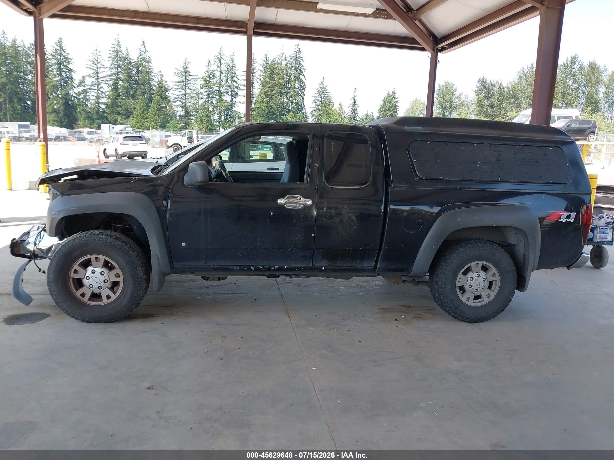 2006 Chevrolet Colorado Lt Black vin: 1GCDT196868310249