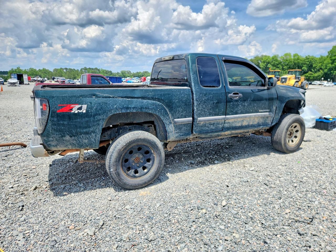 2004 Chevrolet Colorado Green vin: 1GCDT196948140139