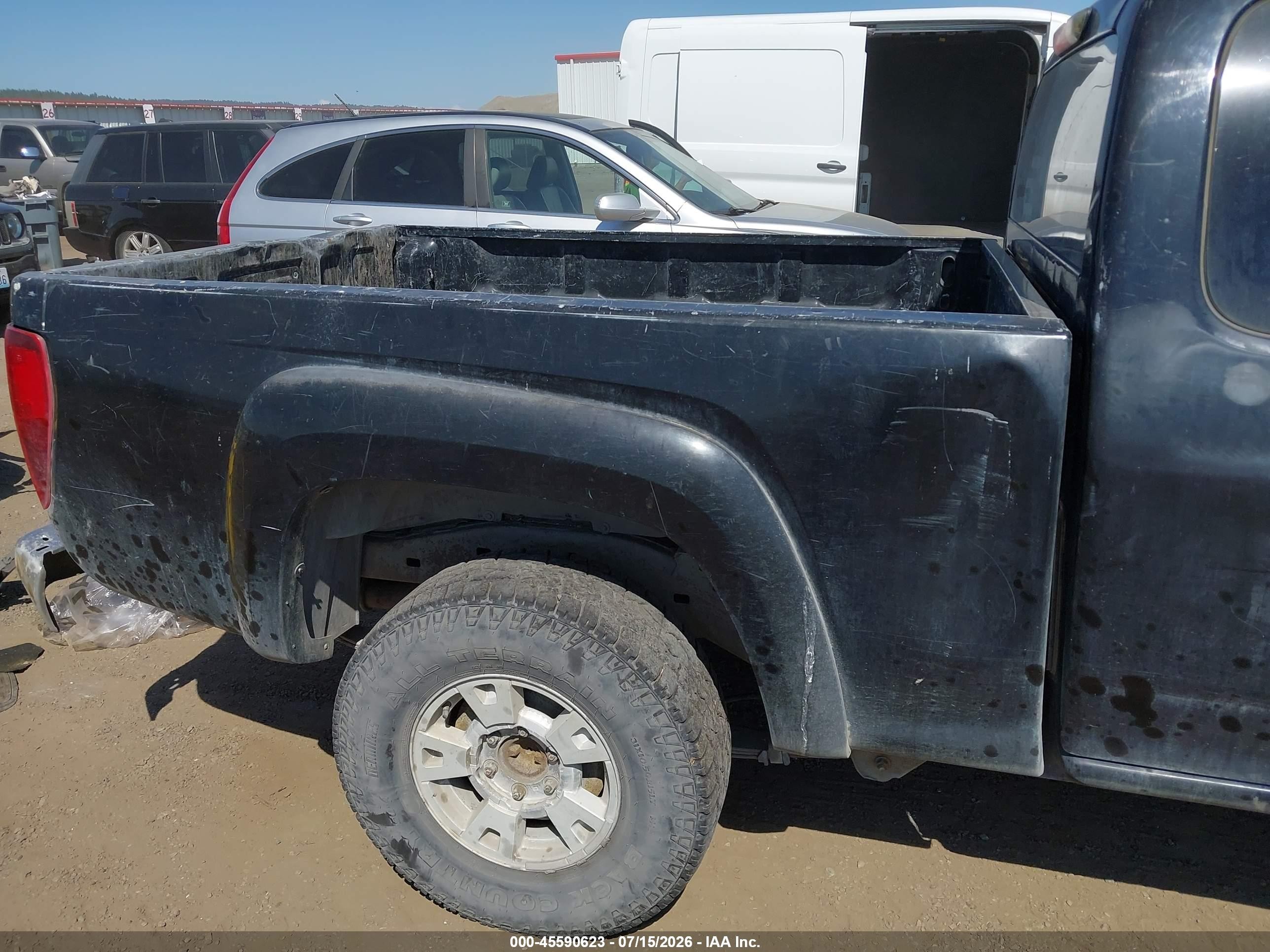 2004 Chevrolet Colorado Ls Black vin: 1GCDT196948180592