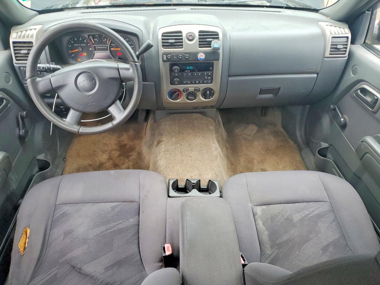 2005 Chevrolet Colorado Black vin: 1GCDT196X58252501