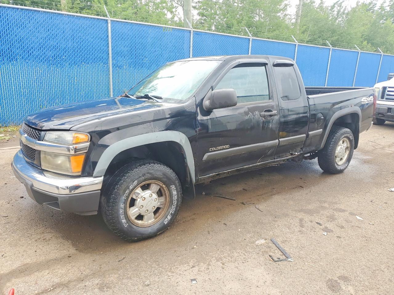 2005 Chevrolet Colorado Black vin: 1GCDT196X58252501