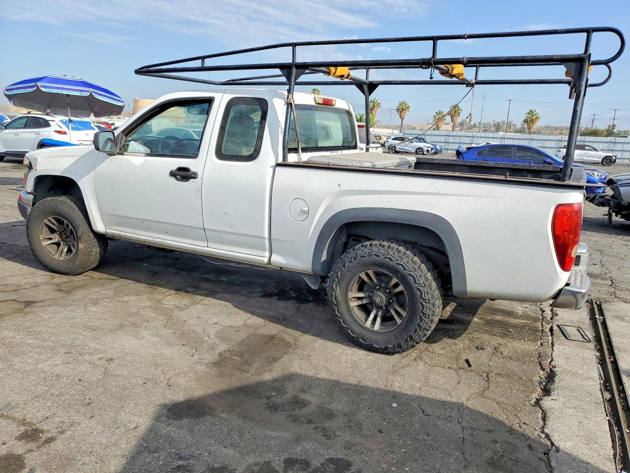 2005 Chevrolet Colorado White vin: 1GCDT196X58256385