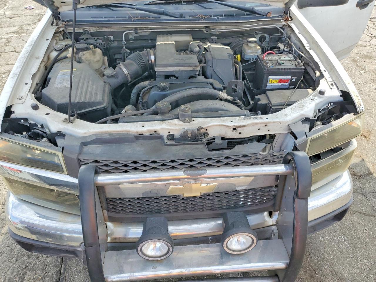 2005 Chevrolet Colorado White vin: 1GCDT196X58256385