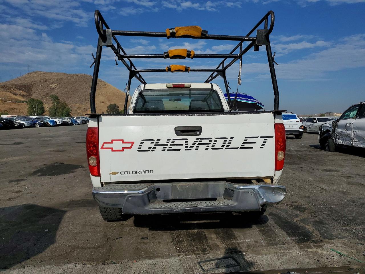 2005 Chevrolet Colorado White vin: 1GCDT196X58256385