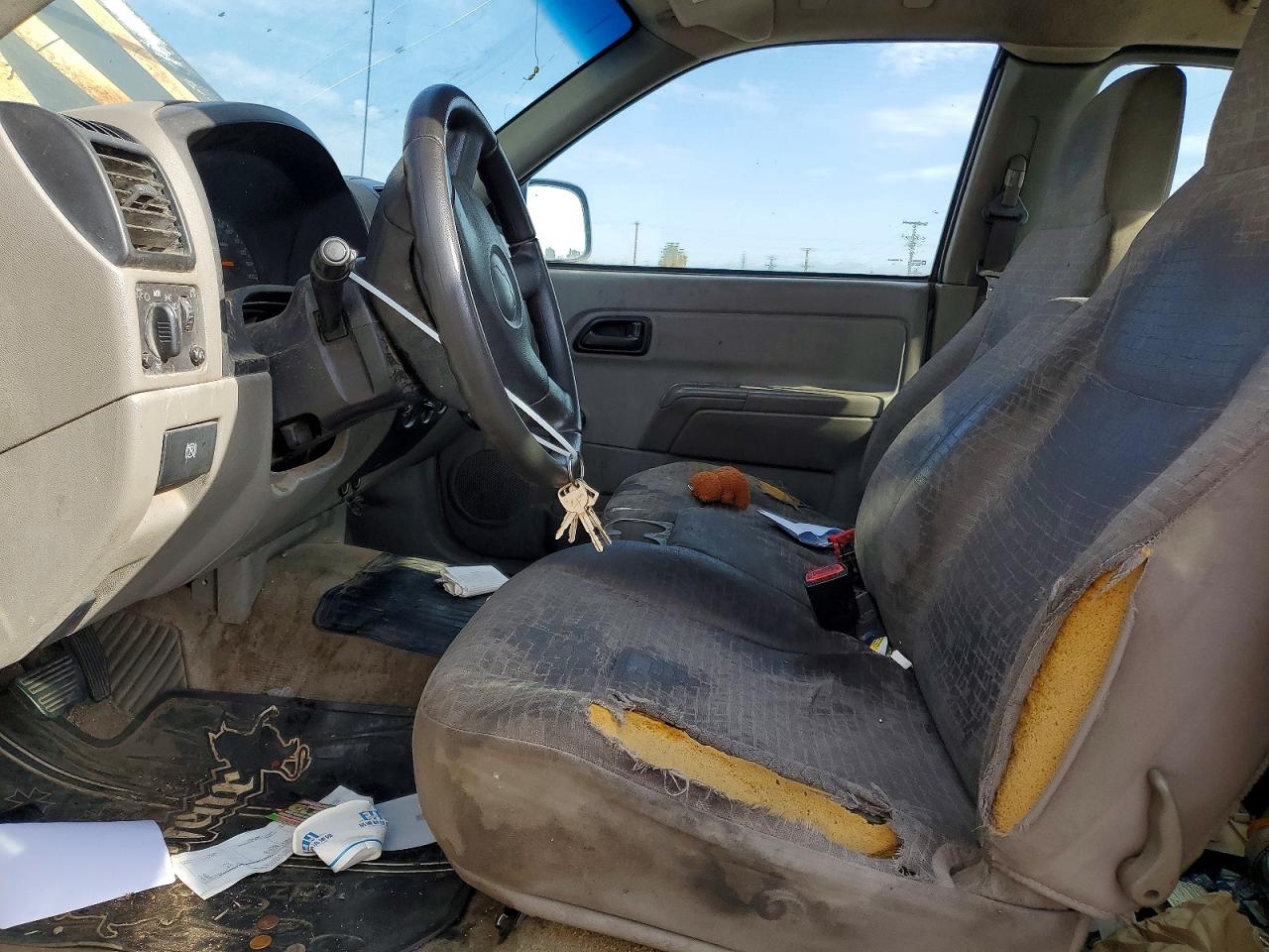 2005 Chevrolet Colorado White vin: 1GCDT196X58256385