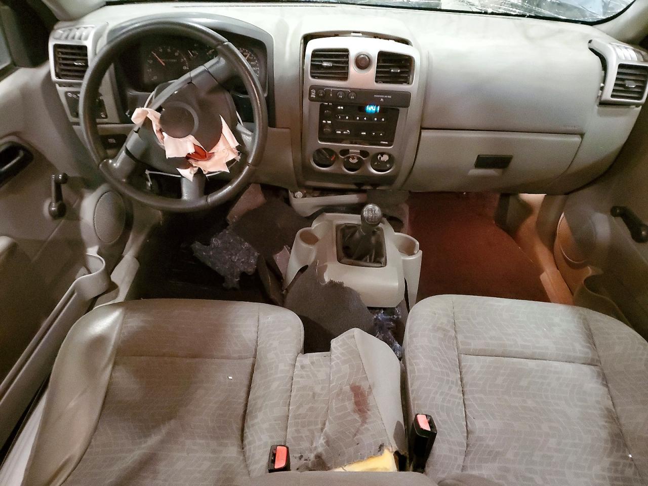 2007 Chevrolet Colorado Gray vin: 1GCDT199278134259