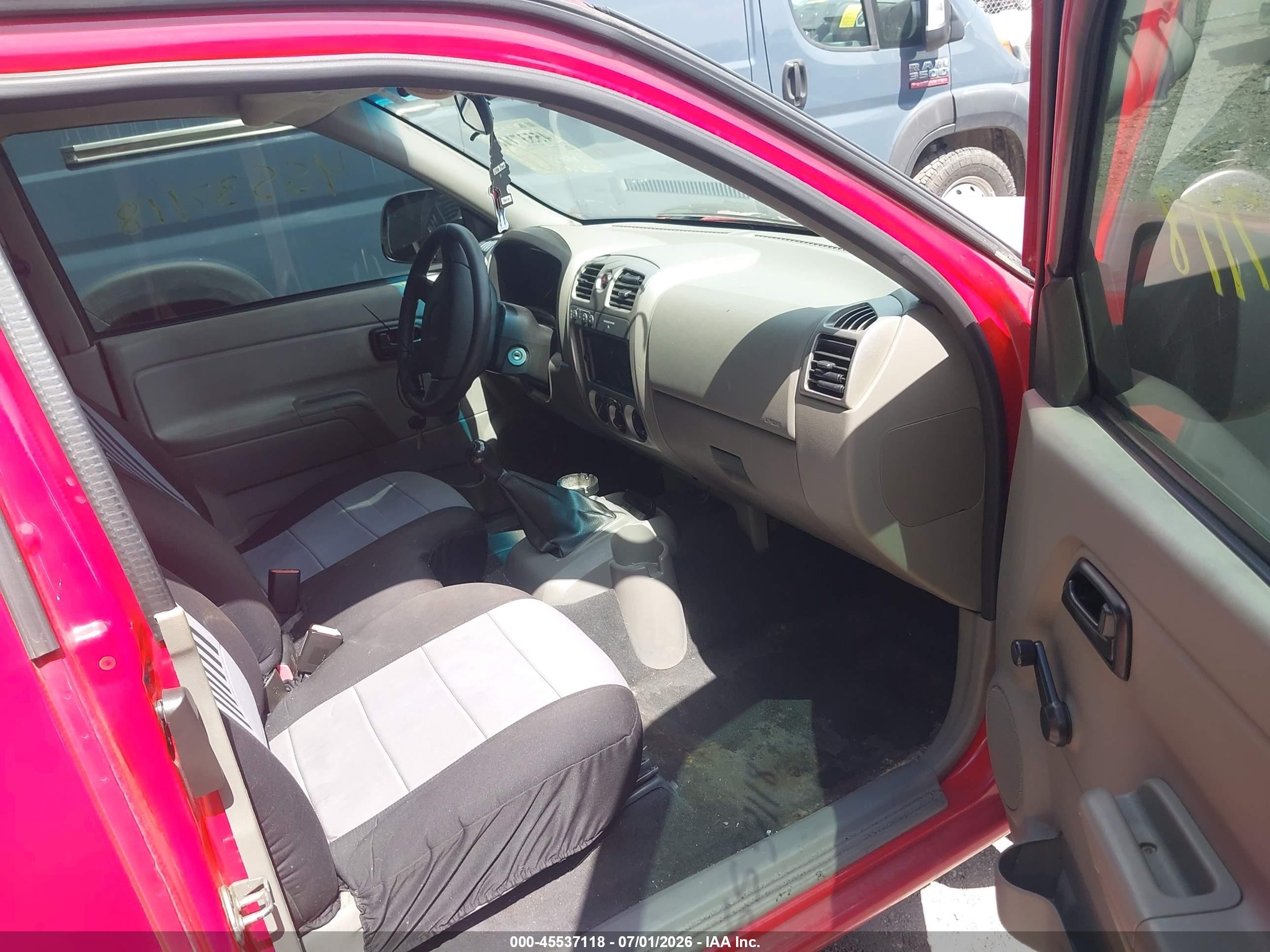 2008 Chevrolet Colorado Ls Red vin: 1GCDT199288164525