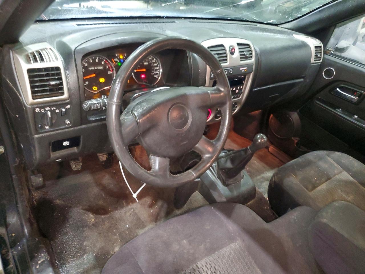 2007 Chevrolet Colorado Black vin: 1GCDT199378252238