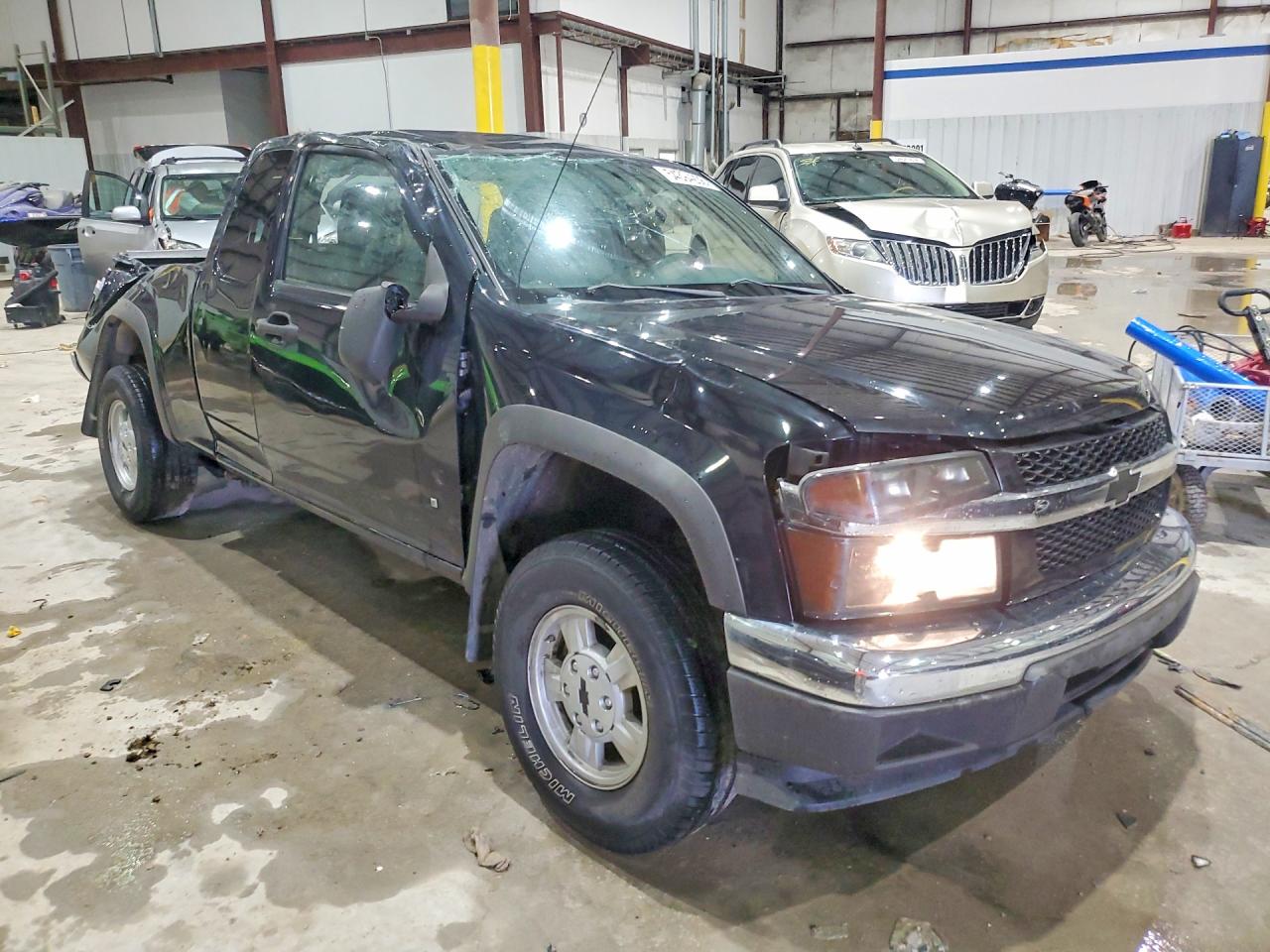 2007 Chevrolet Colorado Black vin: 1GCDT199378252238