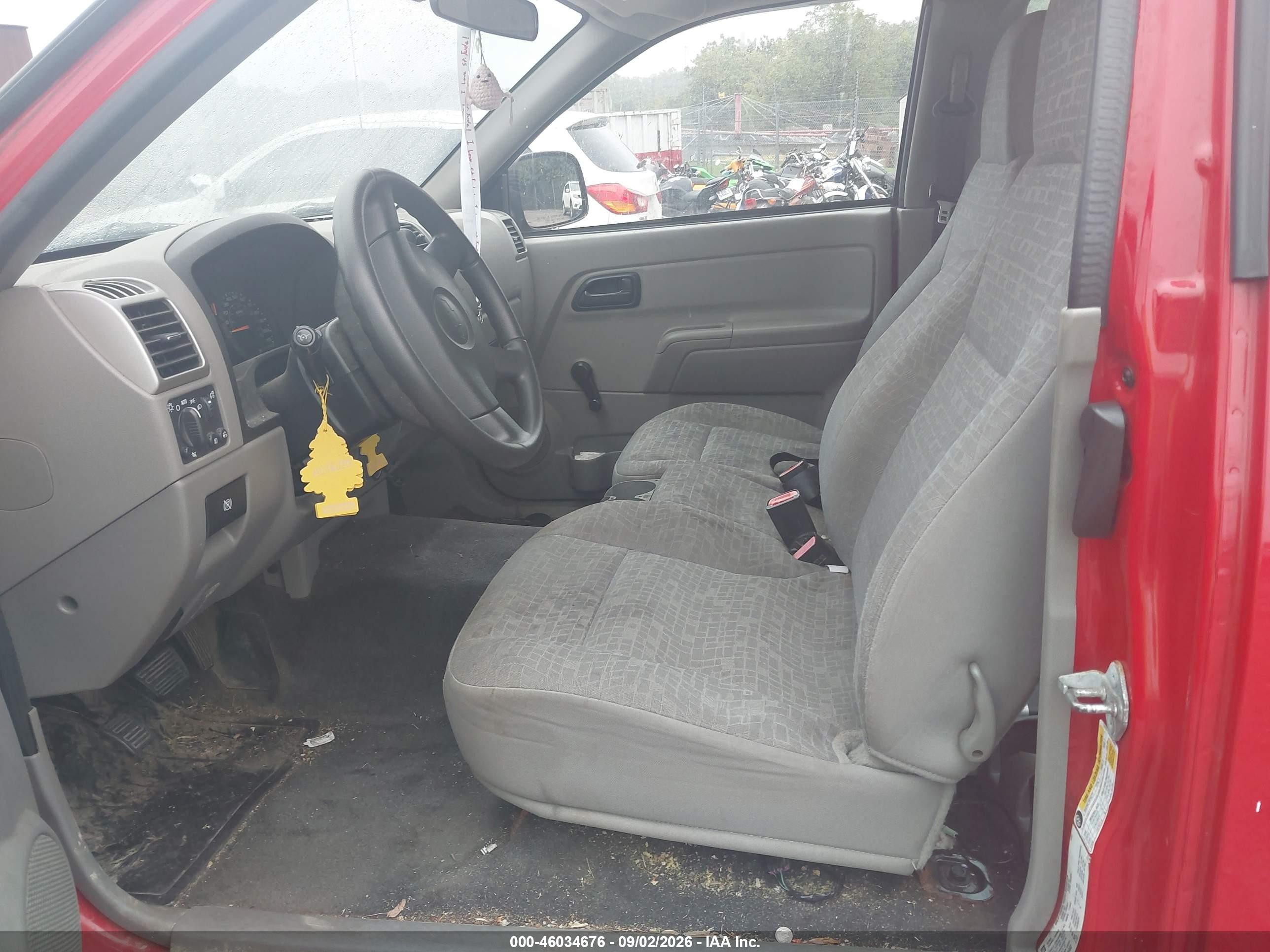 2008 Chevrolet Colorado Ls Red vin: 1GCDT199388166462
