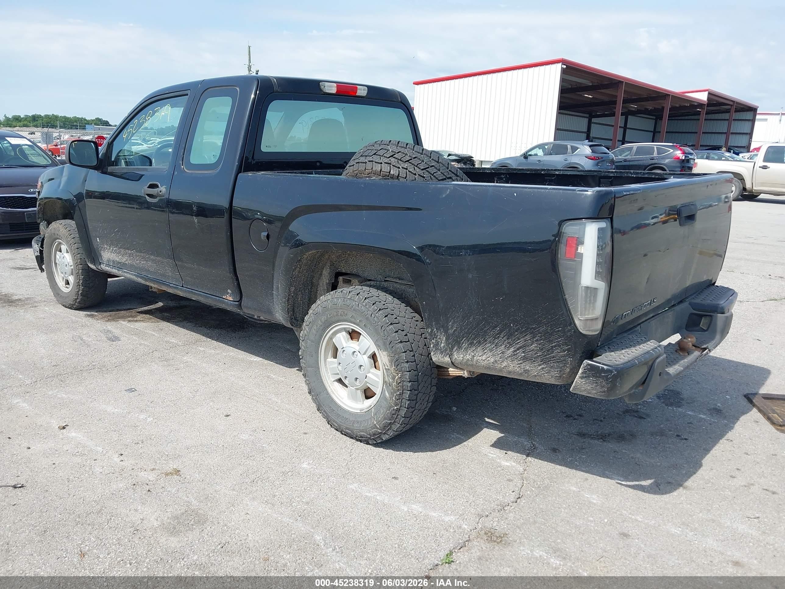 2008 Chevrolet Colorado Ls Black vin: 1GCDT199588103623