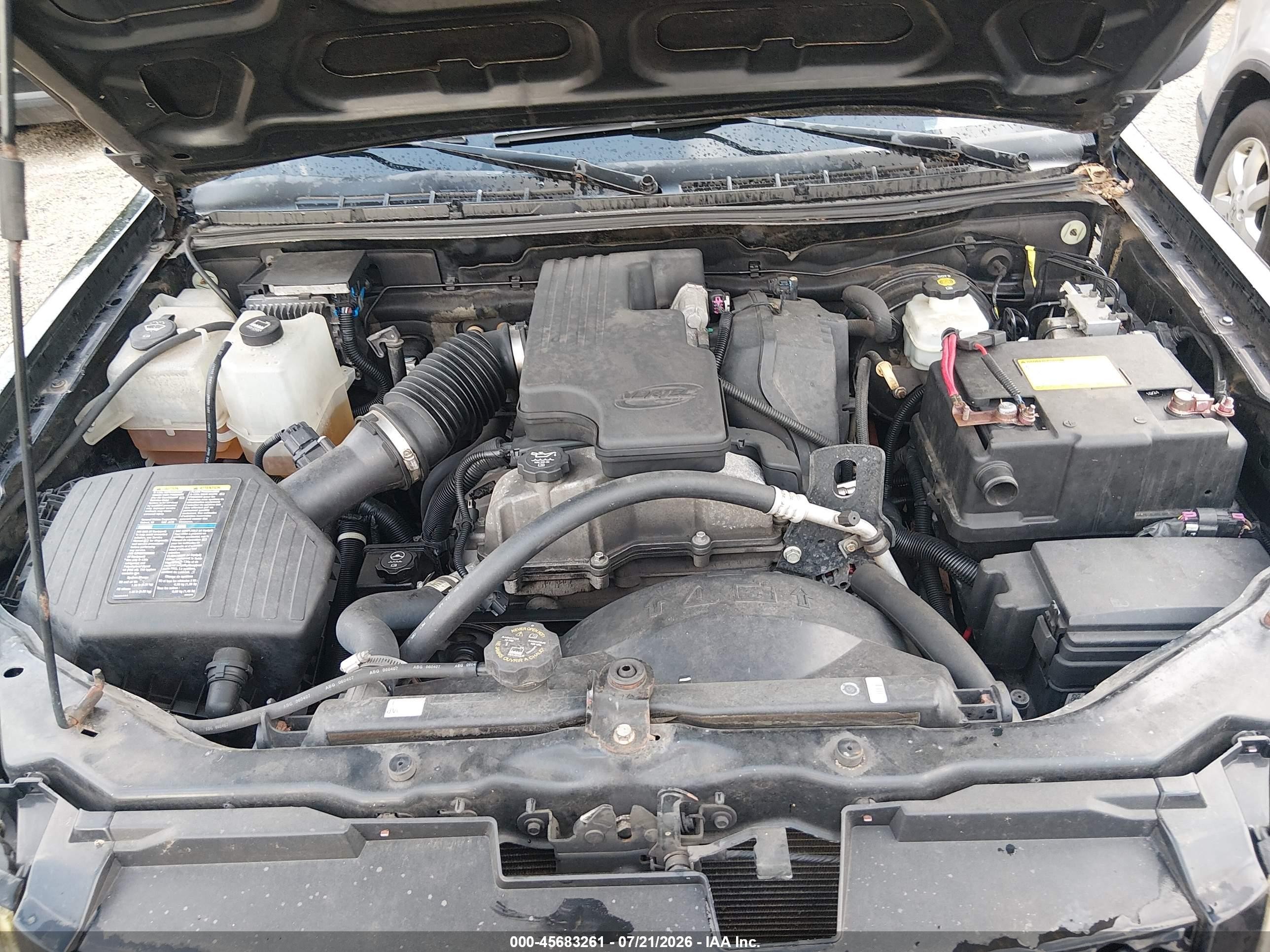 2008 Chevrolet Colorado Ls Black vin: 1GCDT199588121829