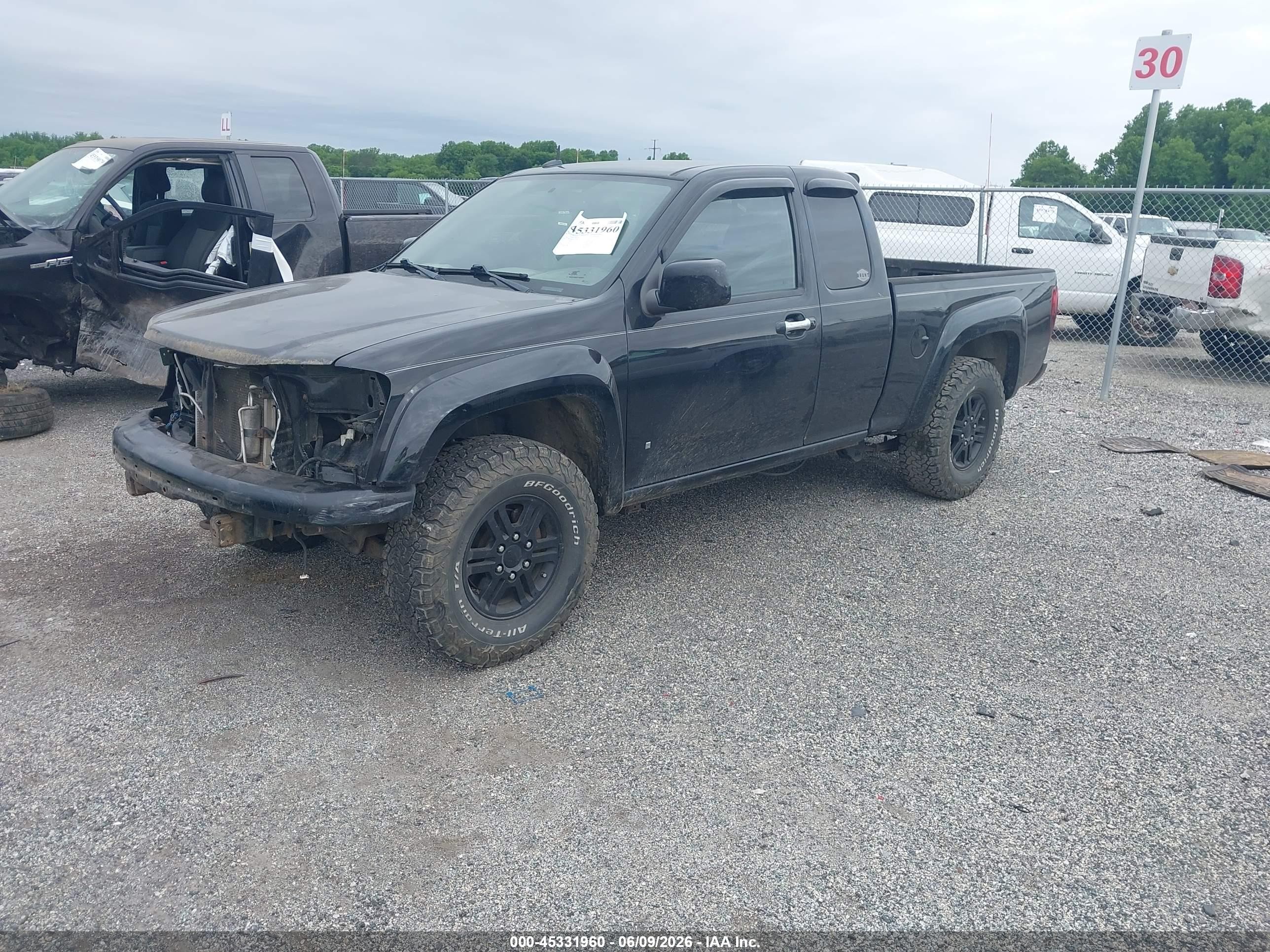 2009 Chevrolet Colorado Lt Black vin: 1GCDT199598129690