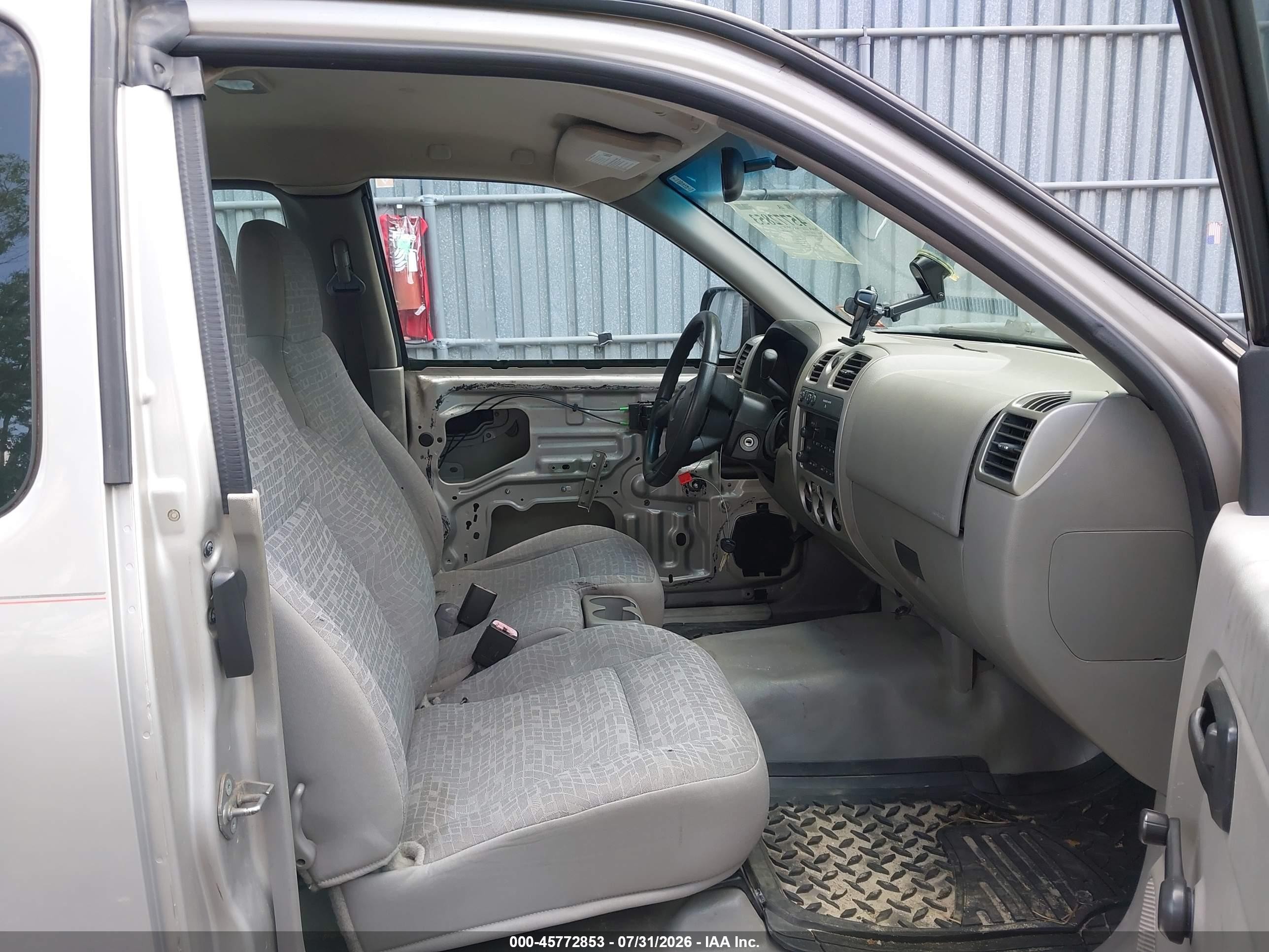 2008 Chevrolet Colorado Work Truck Gray vin: 1GCDT199X88117355