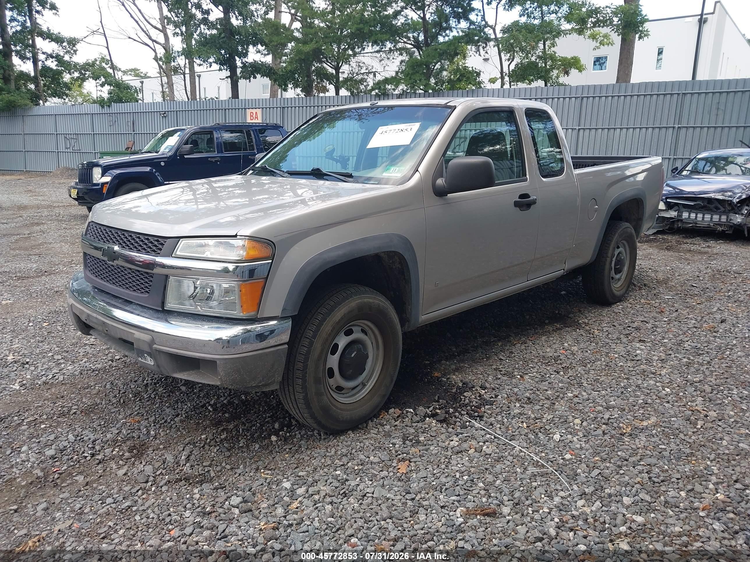 2008 Chevrolet Colorado Work Truck Gray vin: 1GCDT199X88117355