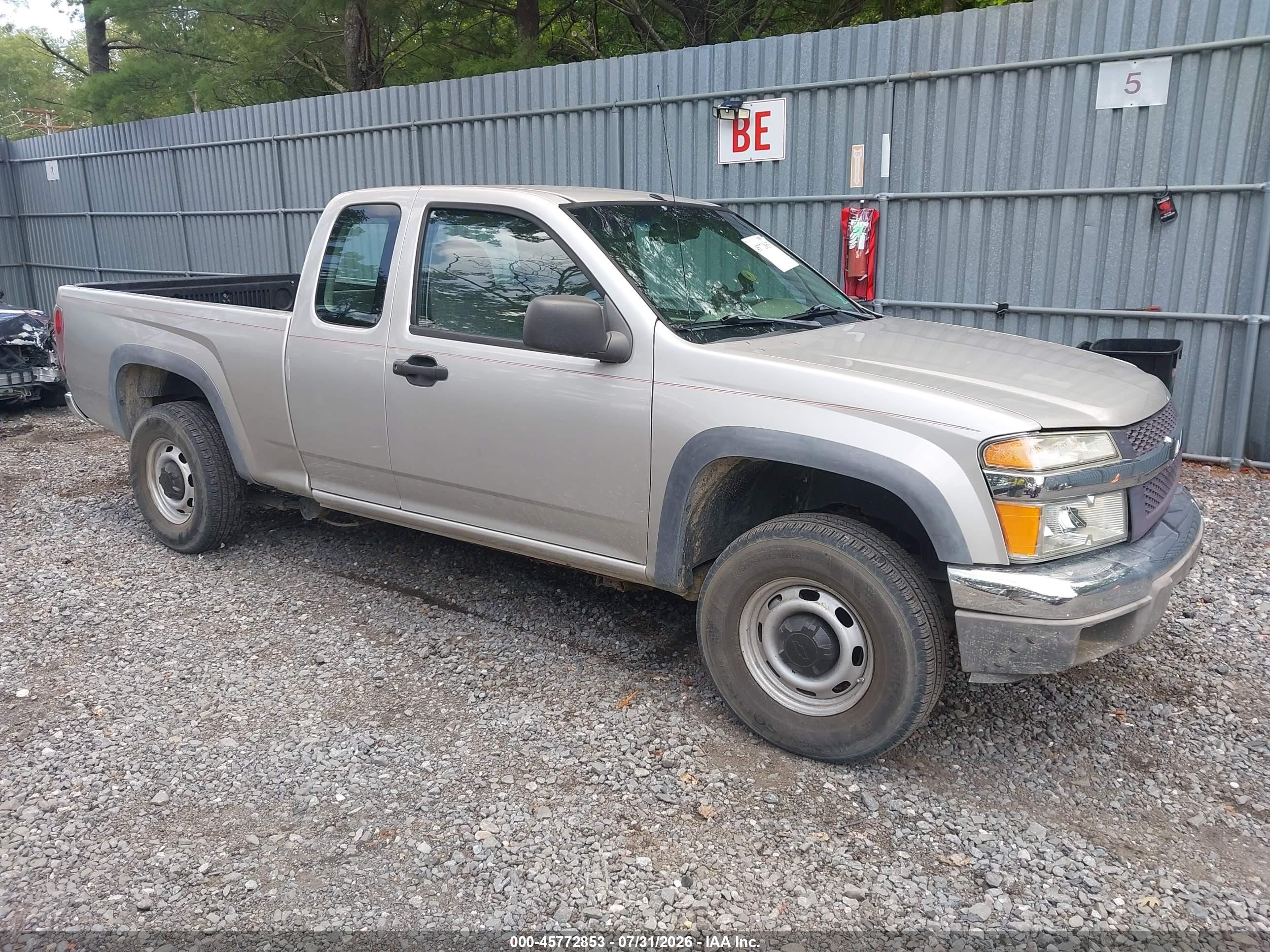 2008 Chevrolet Colorado Work Truck Gray vin: 1GCDT199X88117355