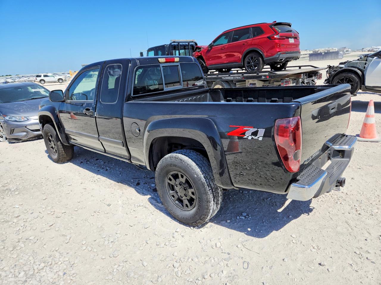 2008 Chevrolet Colorado Black vin: 1GCDT19E088101940