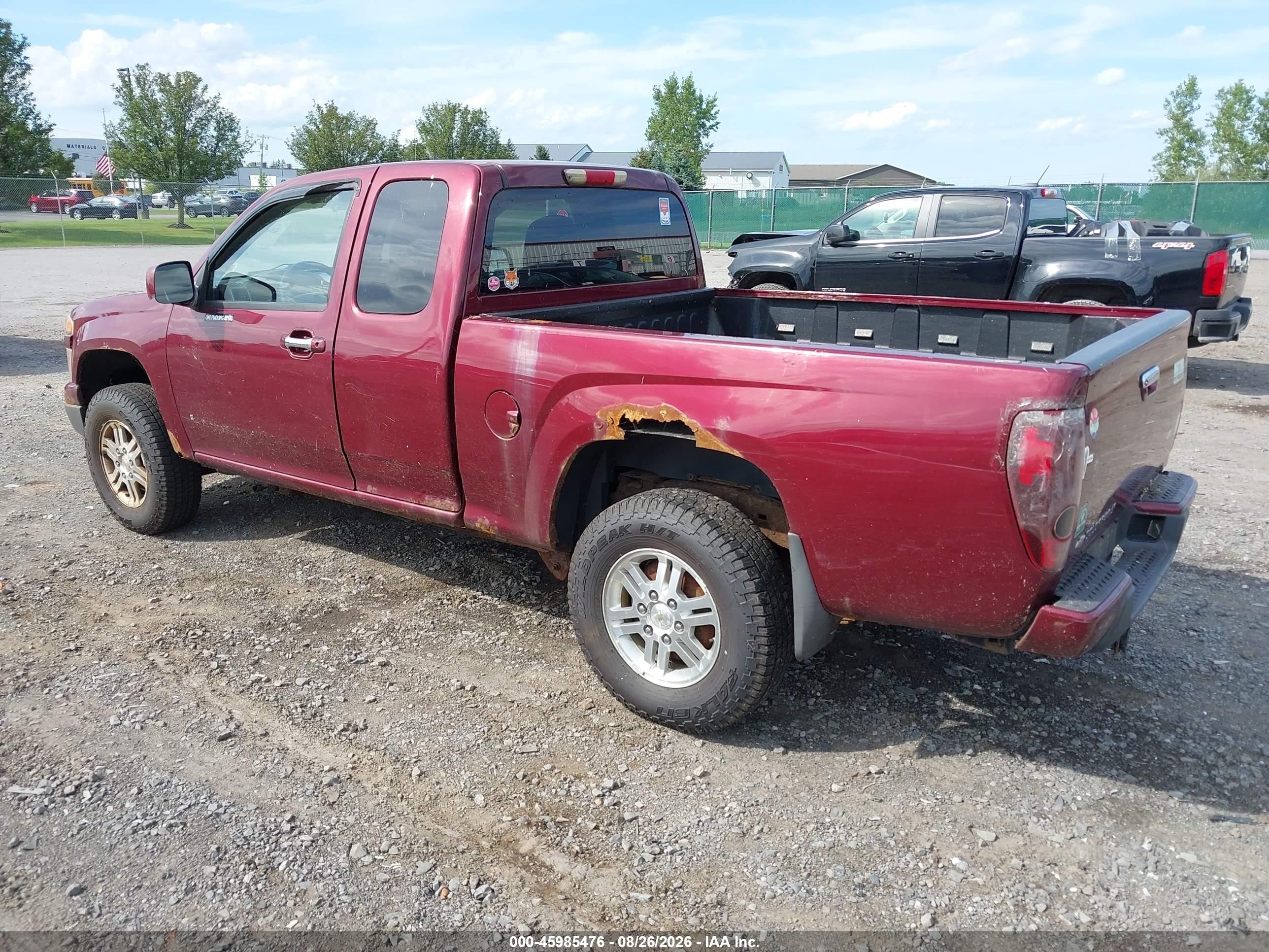 2009 Chevrolet Colorado Lt Красный vin: 1GCDT19E098135121