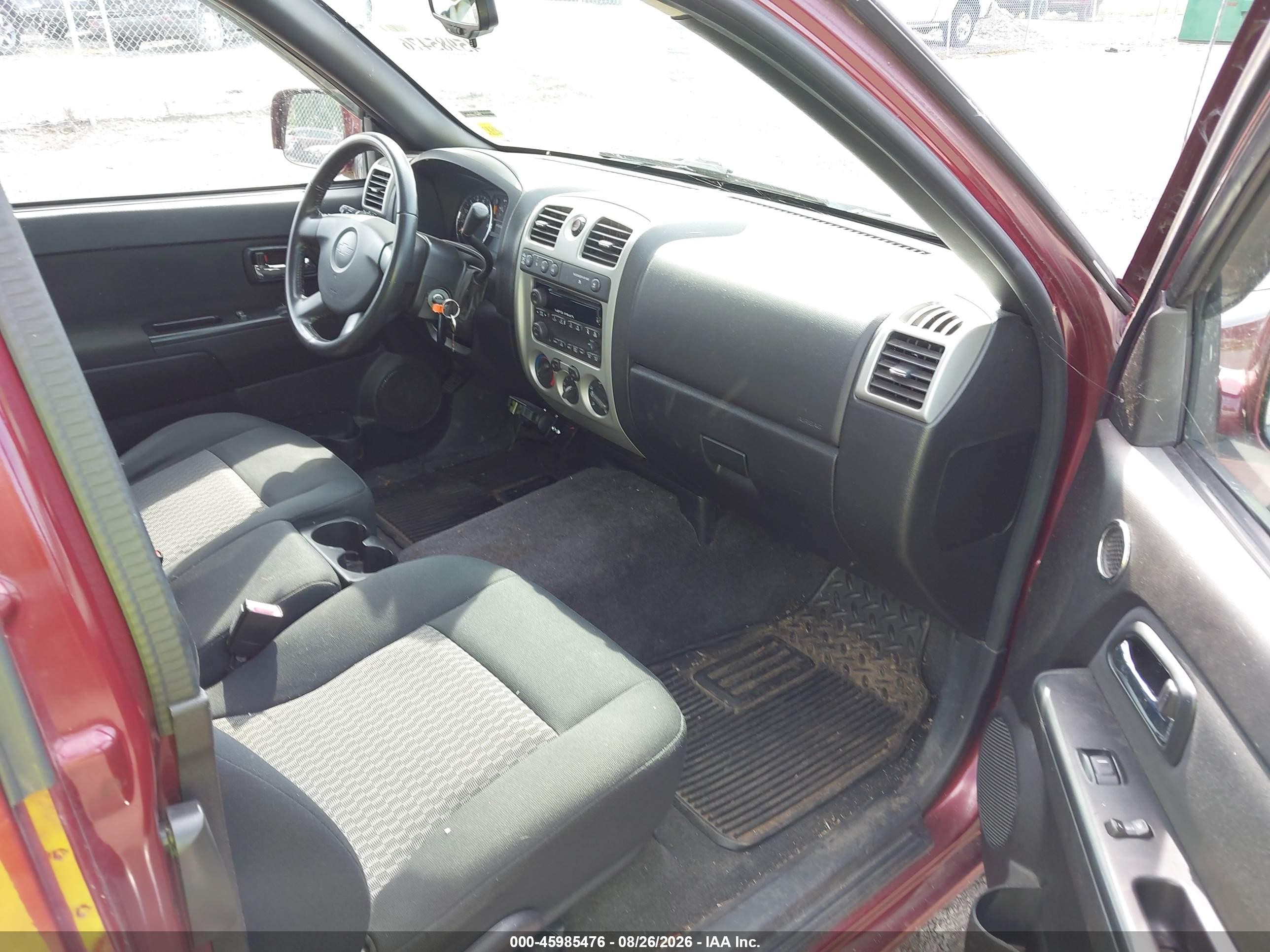 2009 Chevrolet Colorado Lt Красный vin: 1GCDT19E098135121