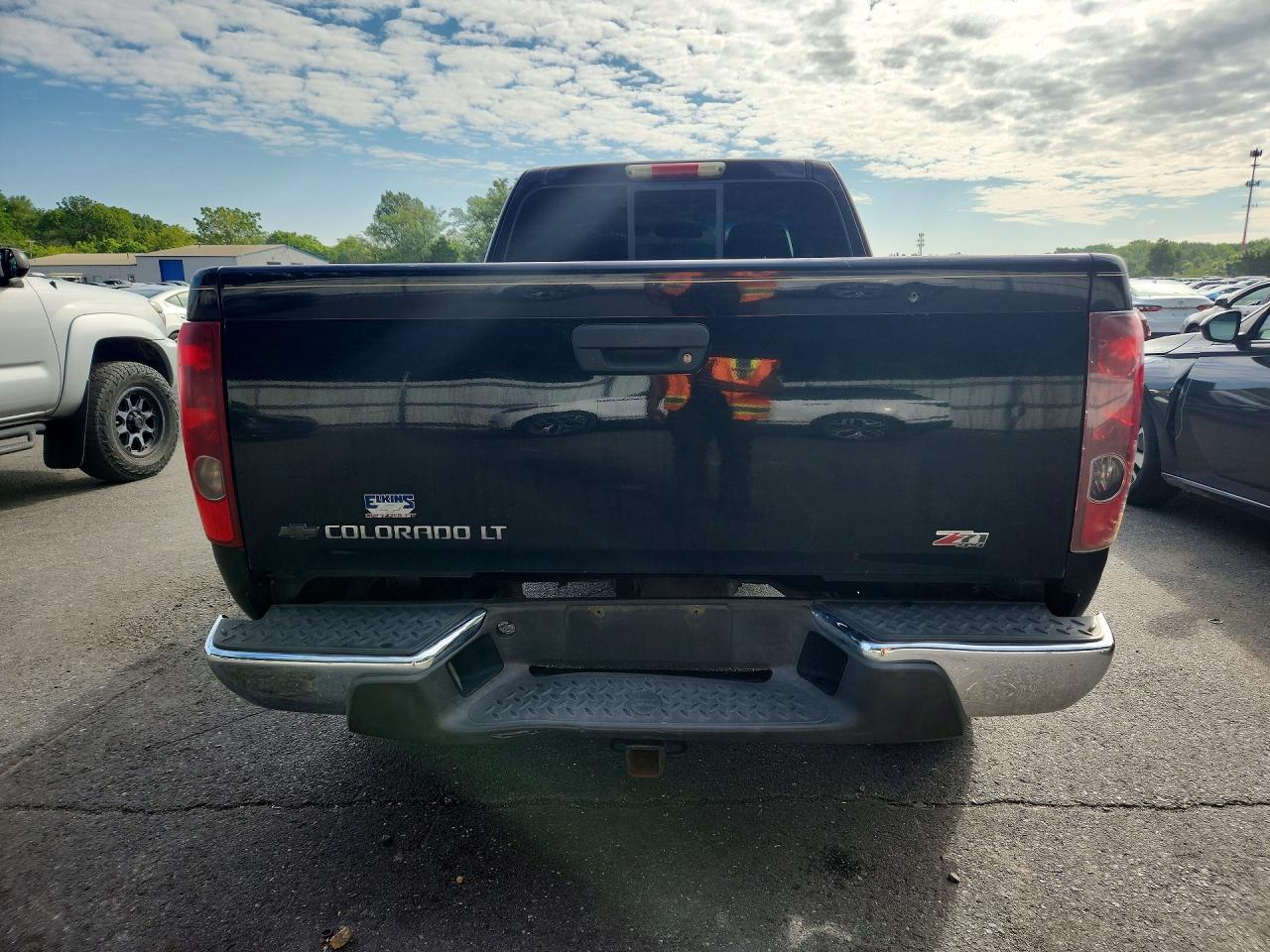 2007 Chevrolet Colorado Black vin: 1GCDT19E178101606