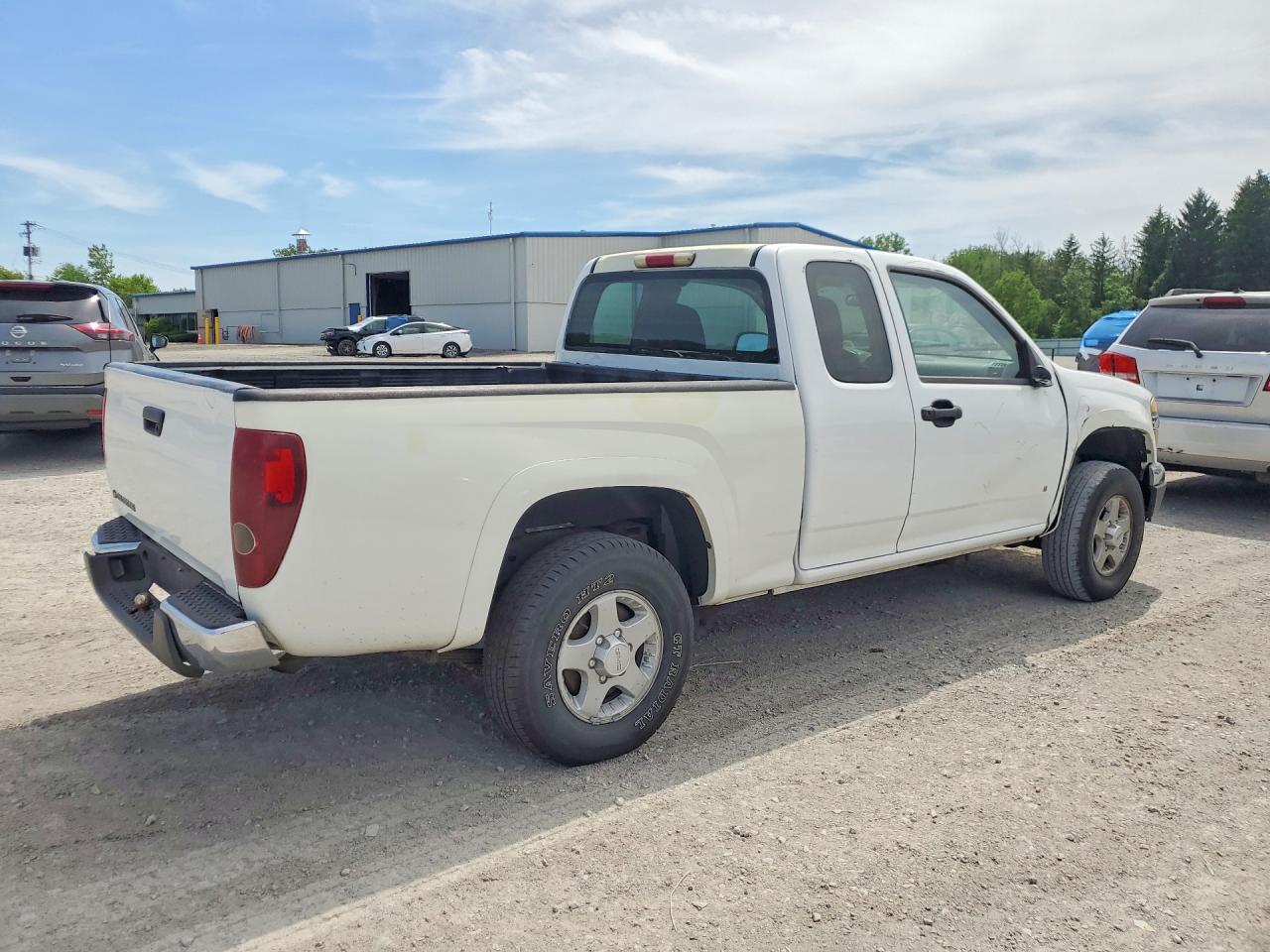 2007 Chevrolet Colorado Белый vin: 1GCDT19E178208493