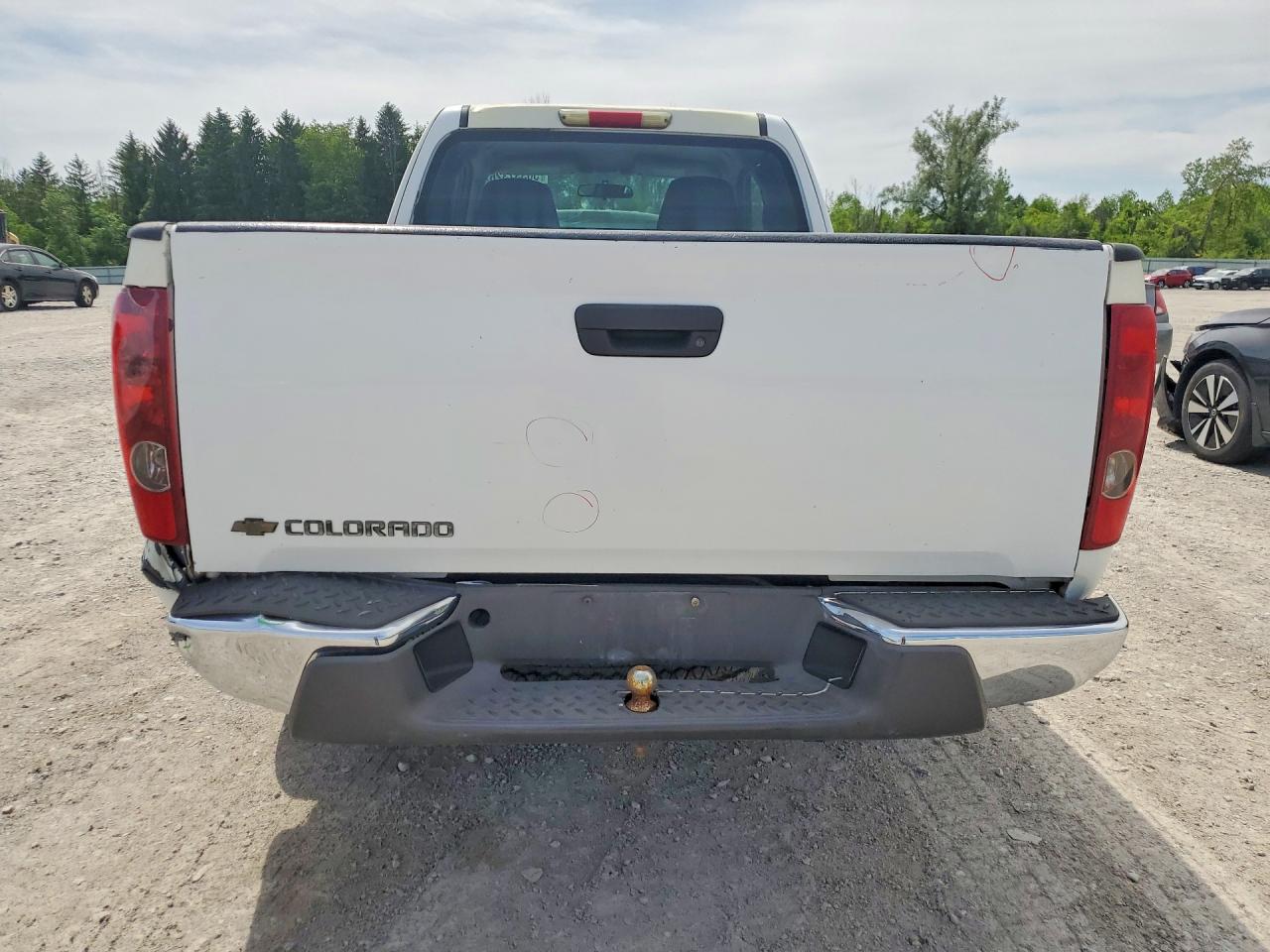 2007 Chevrolet Colorado Белый vin: 1GCDT19E178208493