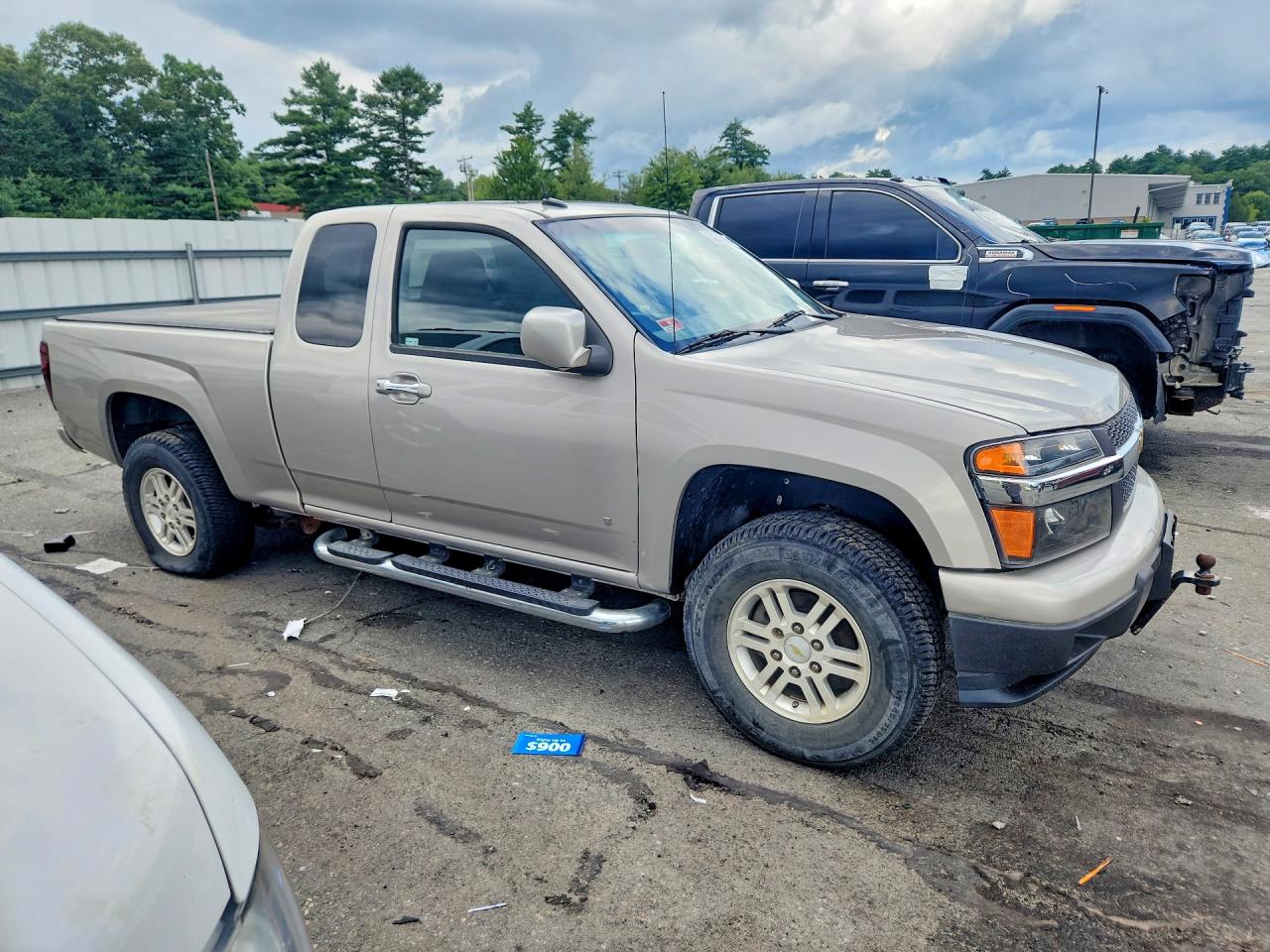 2009 Chevrolet Colorado Желто-коричневый vin: 1GCDT19E198103312