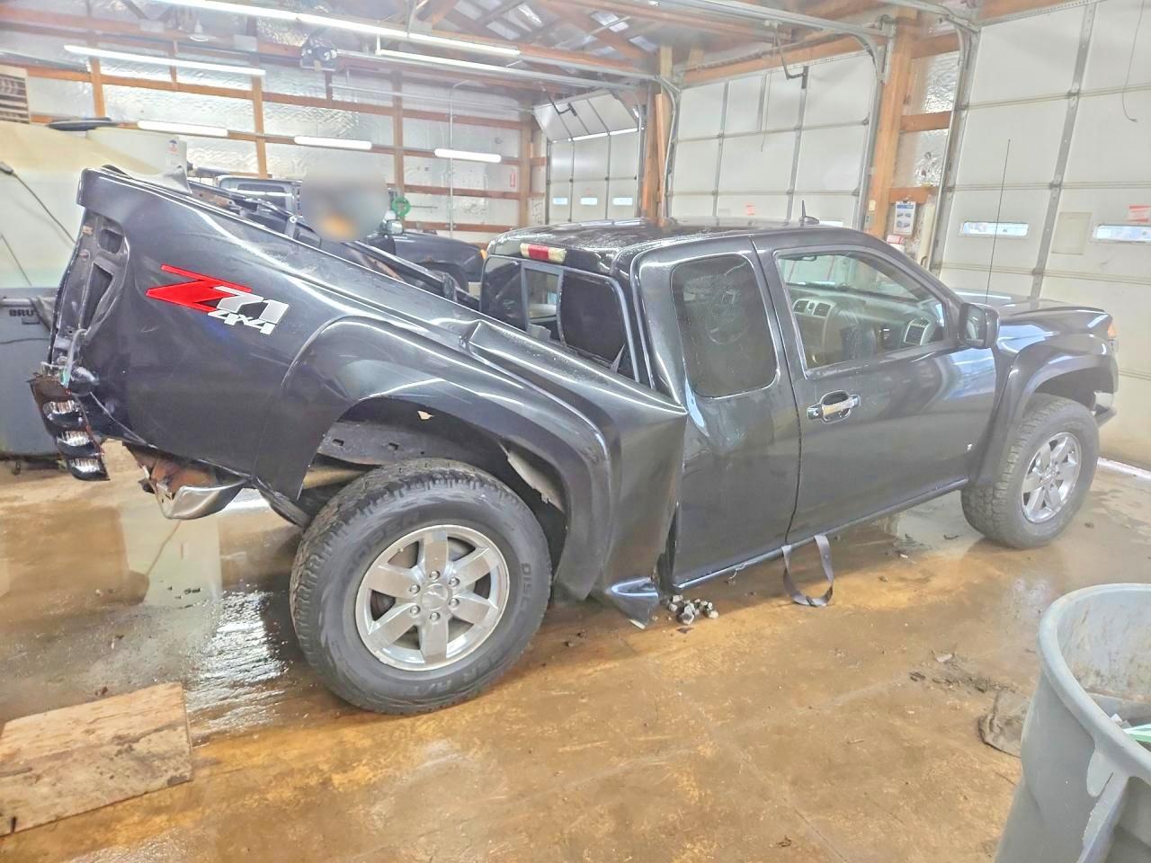2009 Chevrolet Colorado Black vin: 1GCDT19E198114326