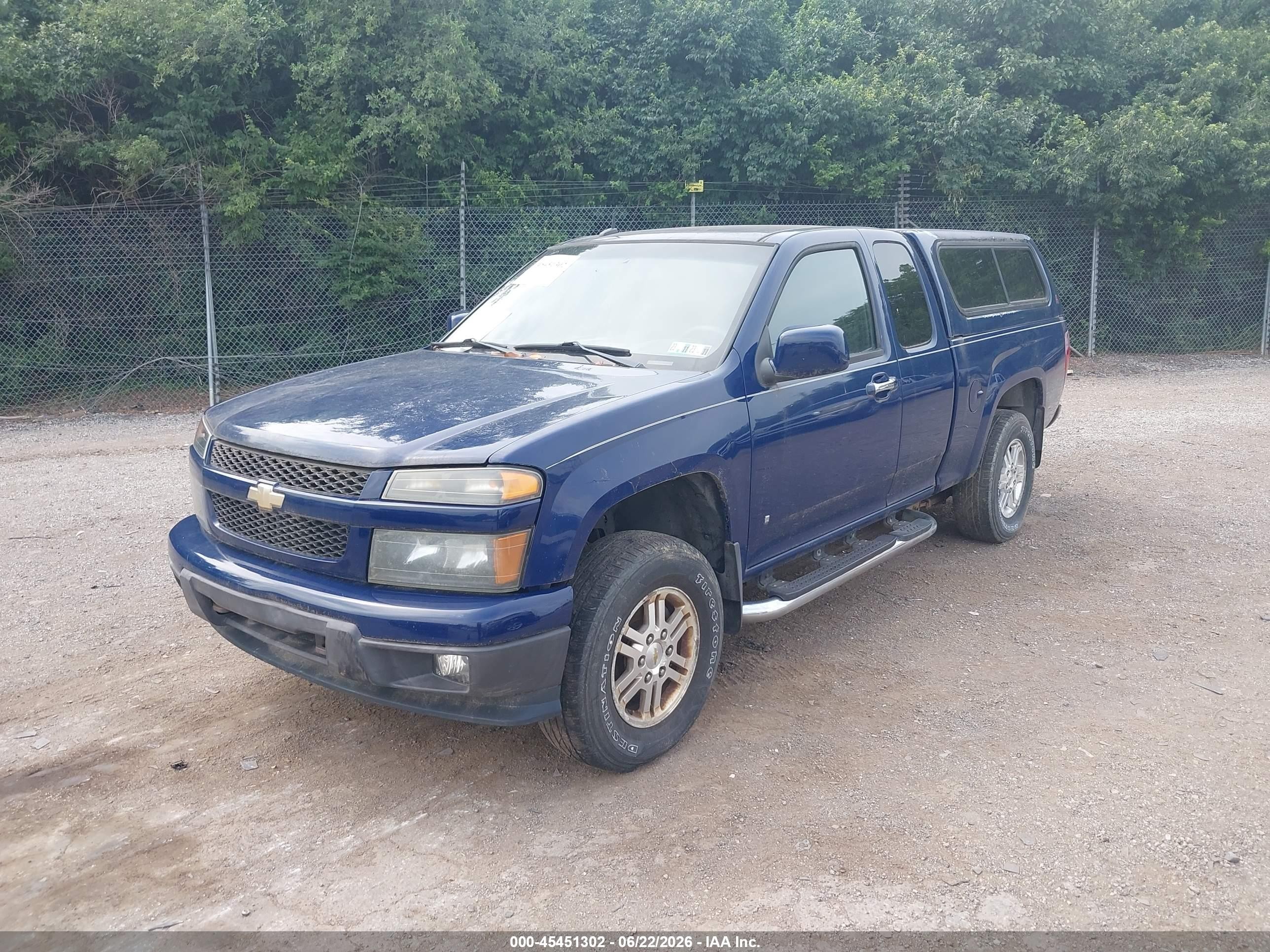 2009 Chevrolet Colorado Lt Синий vin: 1GCDT19E198145057