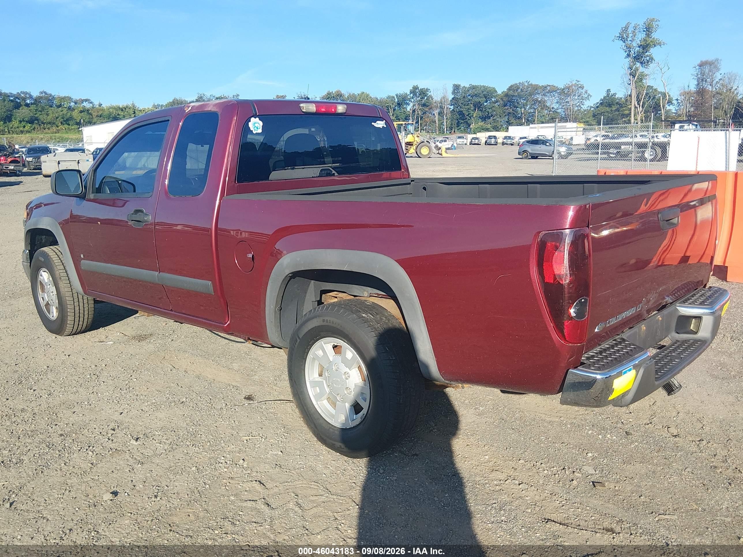 2008 Chevrolet Colorado Lt Red vin: 1GCDT19E288155062