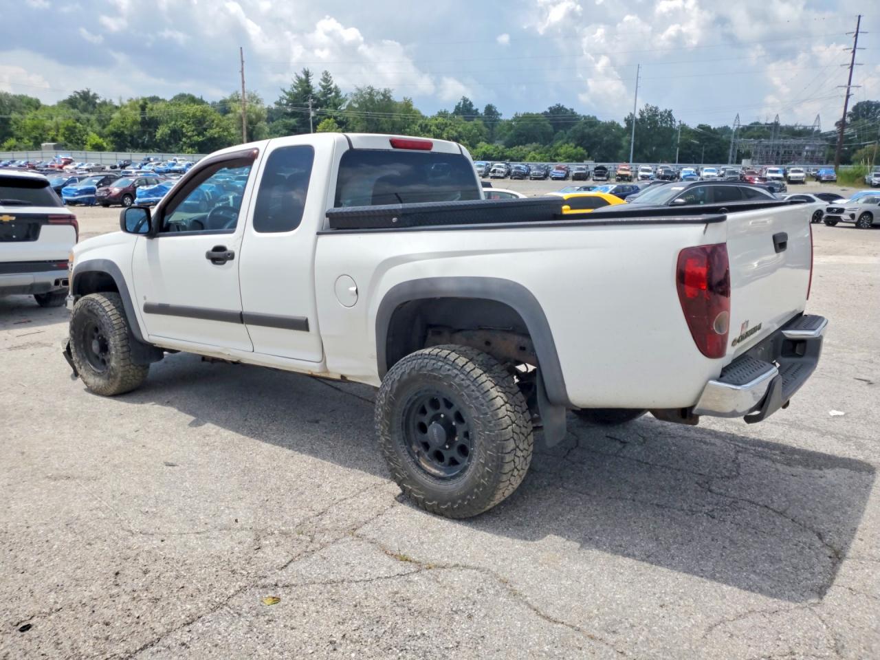 2008 Chevrolet Colorado White vin: 1GCDT19E288180074