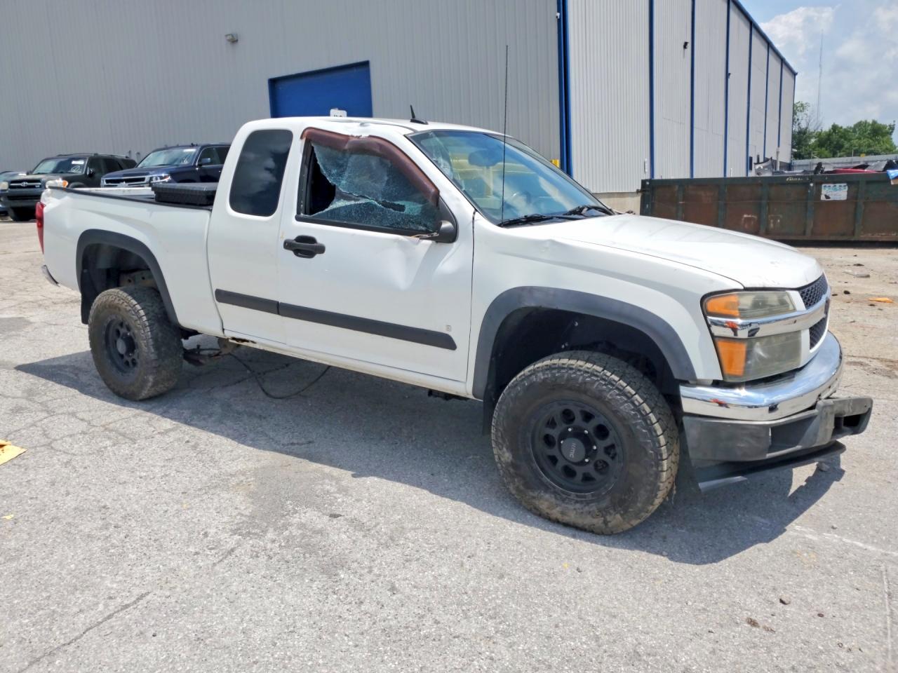 2008 Chevrolet Colorado White vin: 1GCDT19E288180074