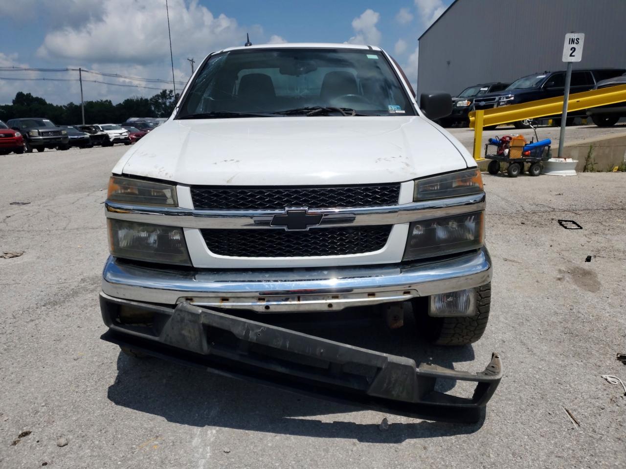 2008 Chevrolet Colorado White vin: 1GCDT19E288180074